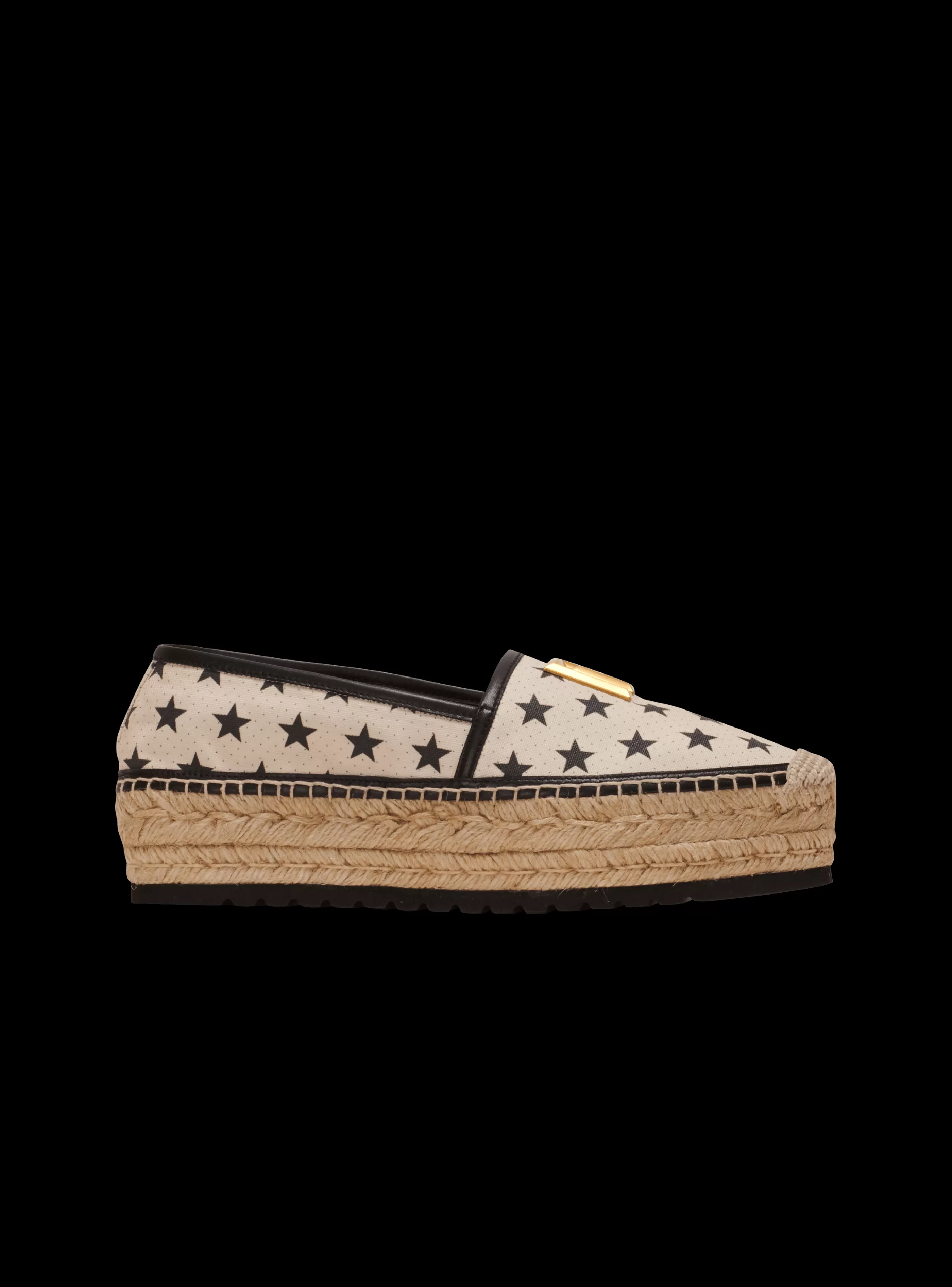 Balmain Scarpe Basse-Alex Star Print Espadrilles beige