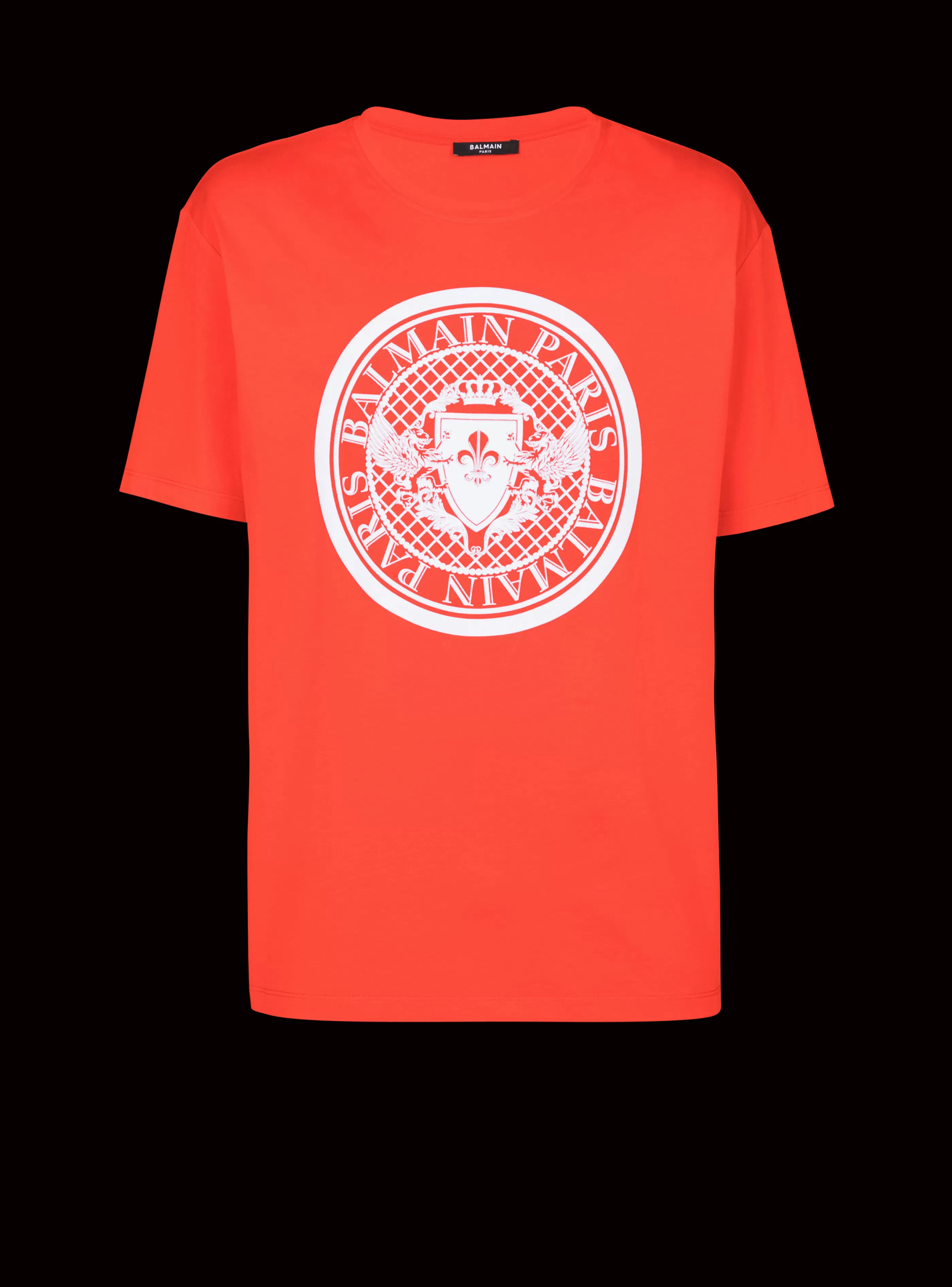 Balmain Abbigliamento Sportivo | T-Shirts- Coin T-shirt red