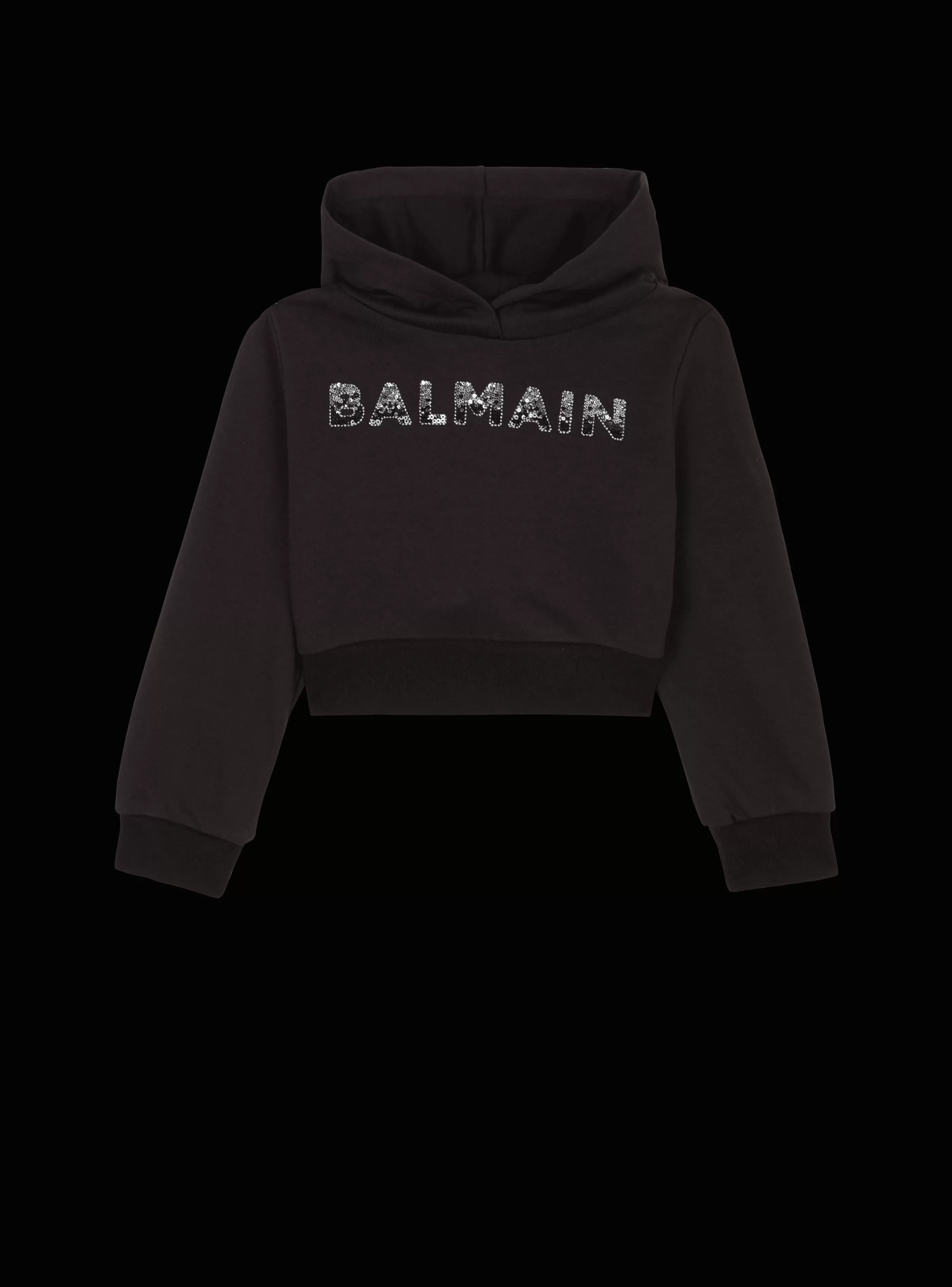 Balmain Bambino (4-10 Anni) | Bambina (4-10 Anni)- Hoodie black