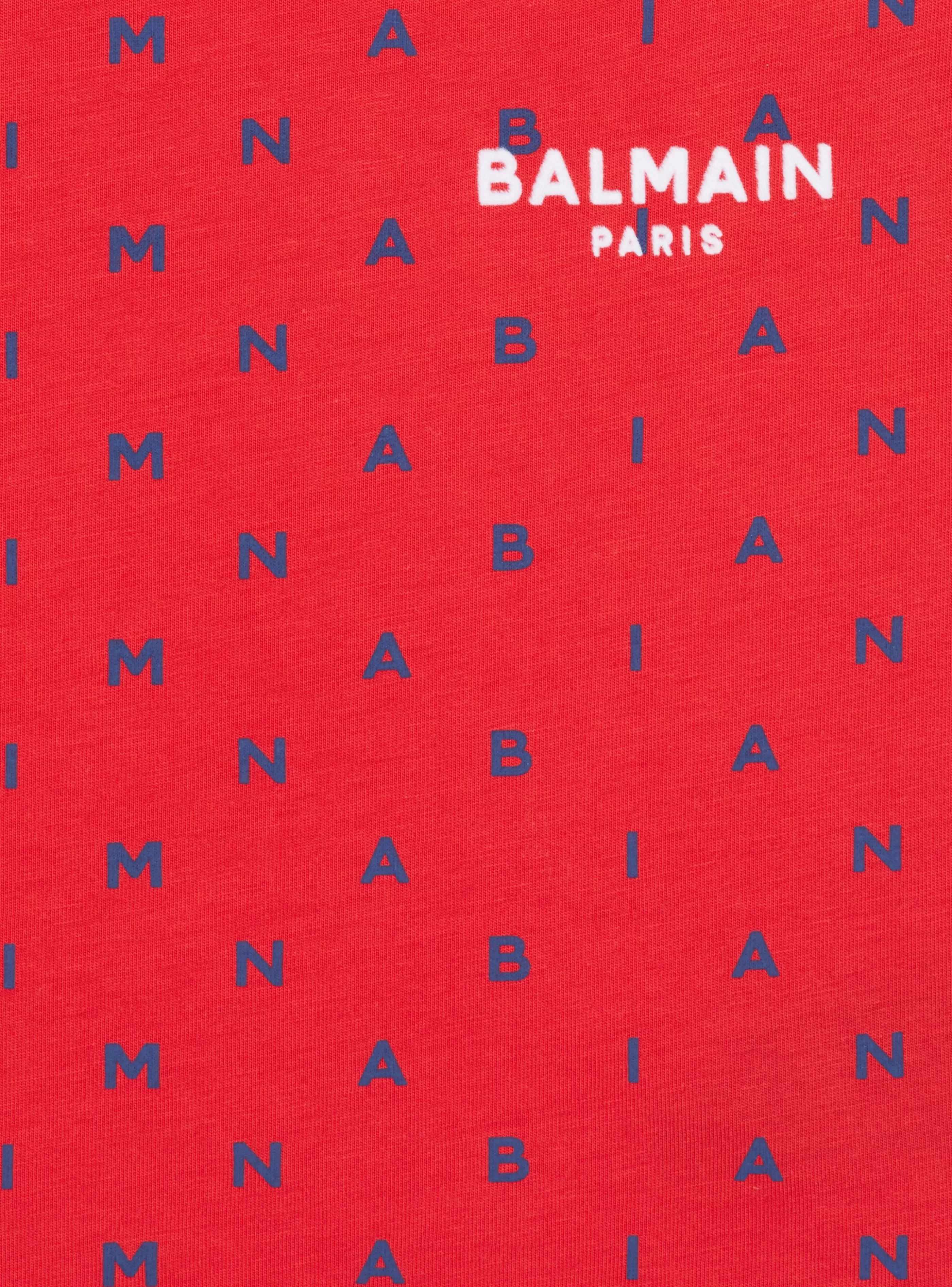 Balmain Bambina (4-10 Anni)- Letters T-shirt red