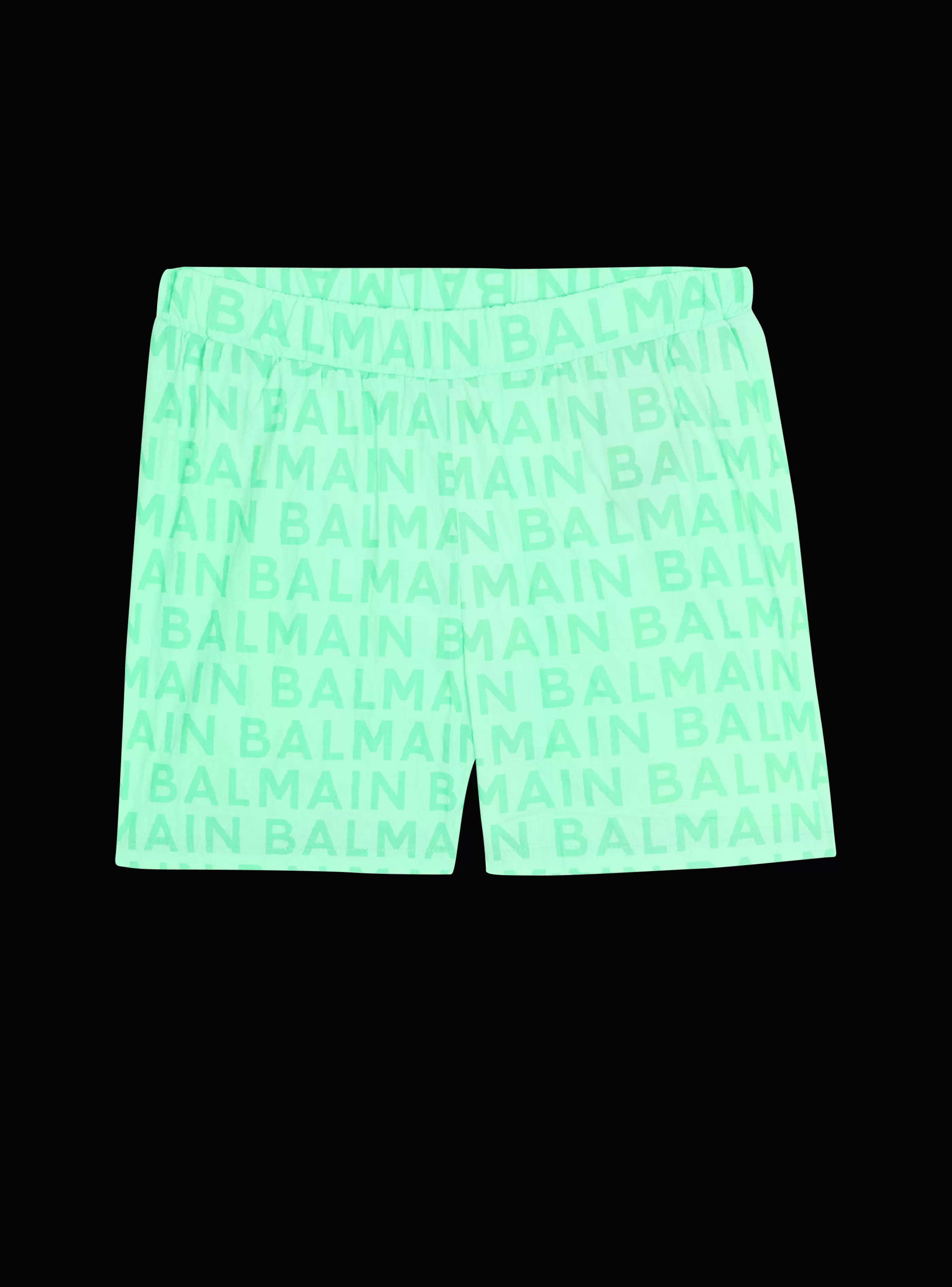 Balmain Bambino (4-10 Anni) | Bambina (4-10 Anni)- Logo Swim Shorts green