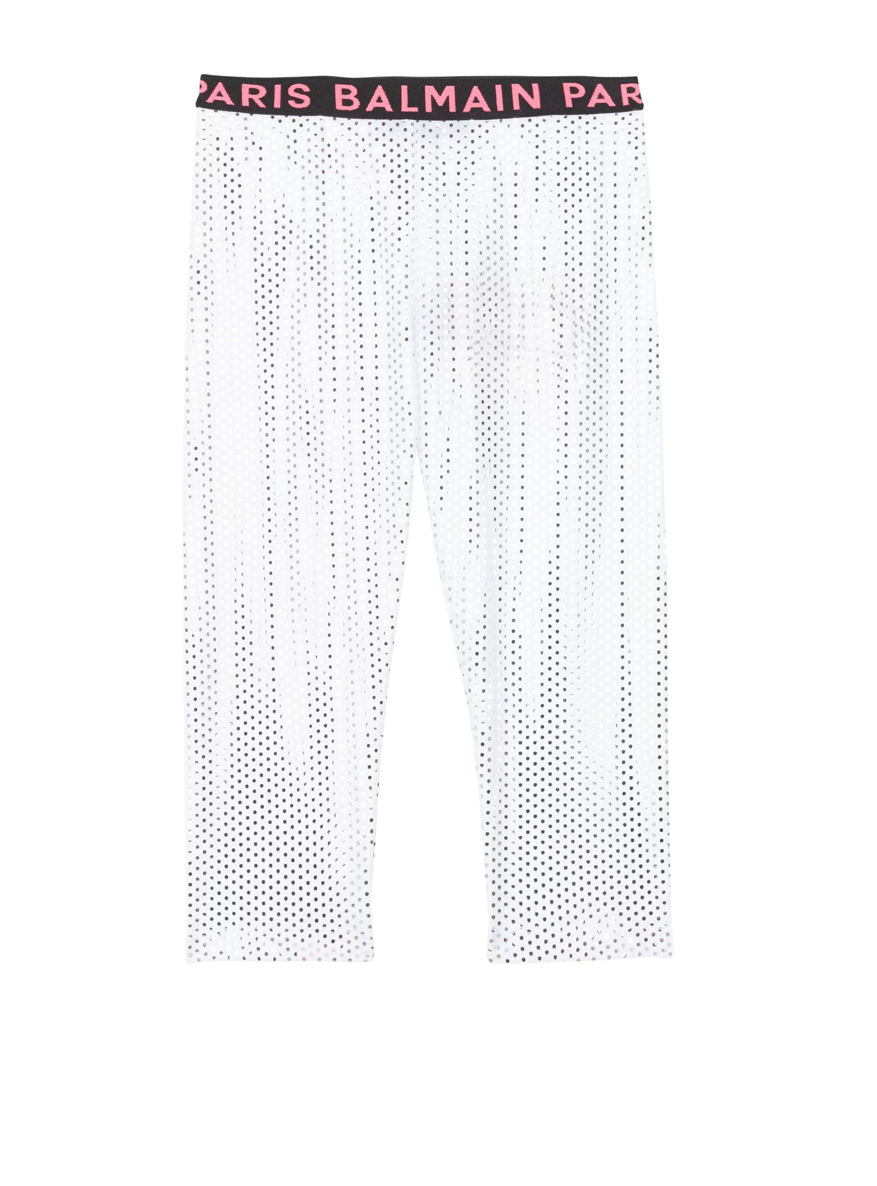 Balmain Bambina (4-10 Anni)- Metal Leggings white