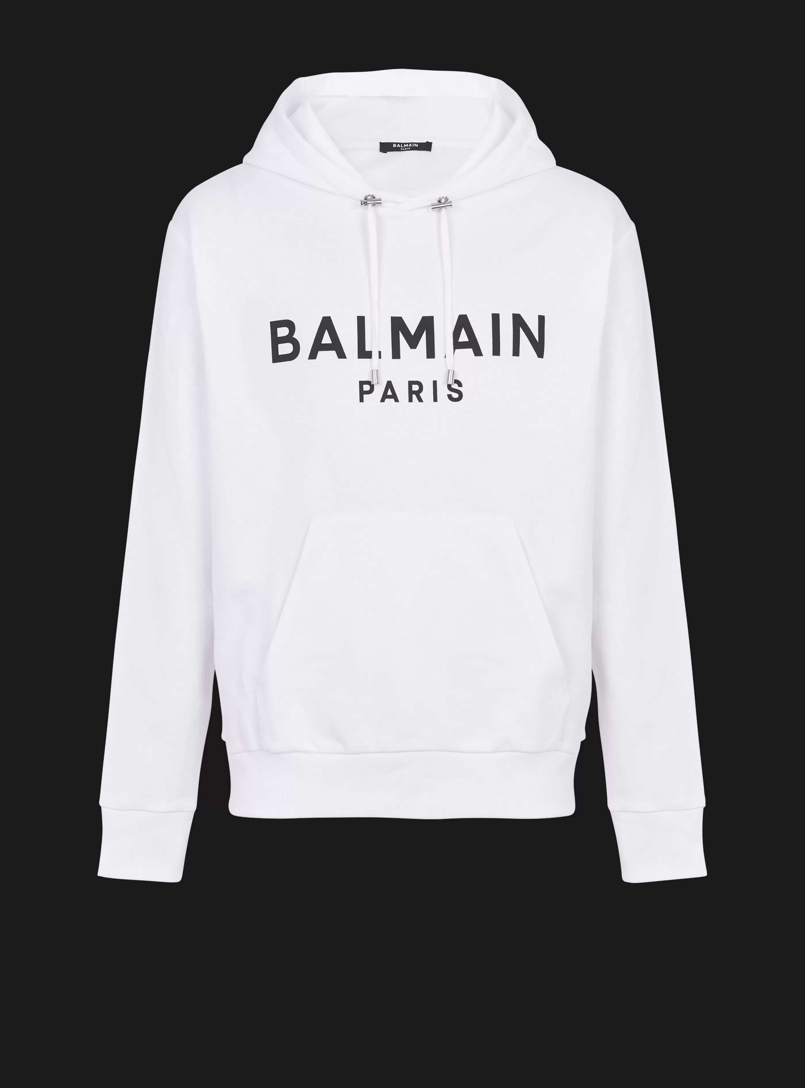 Balmain Abbigliamento Sportivo | Felpe- Paris Hoodie white