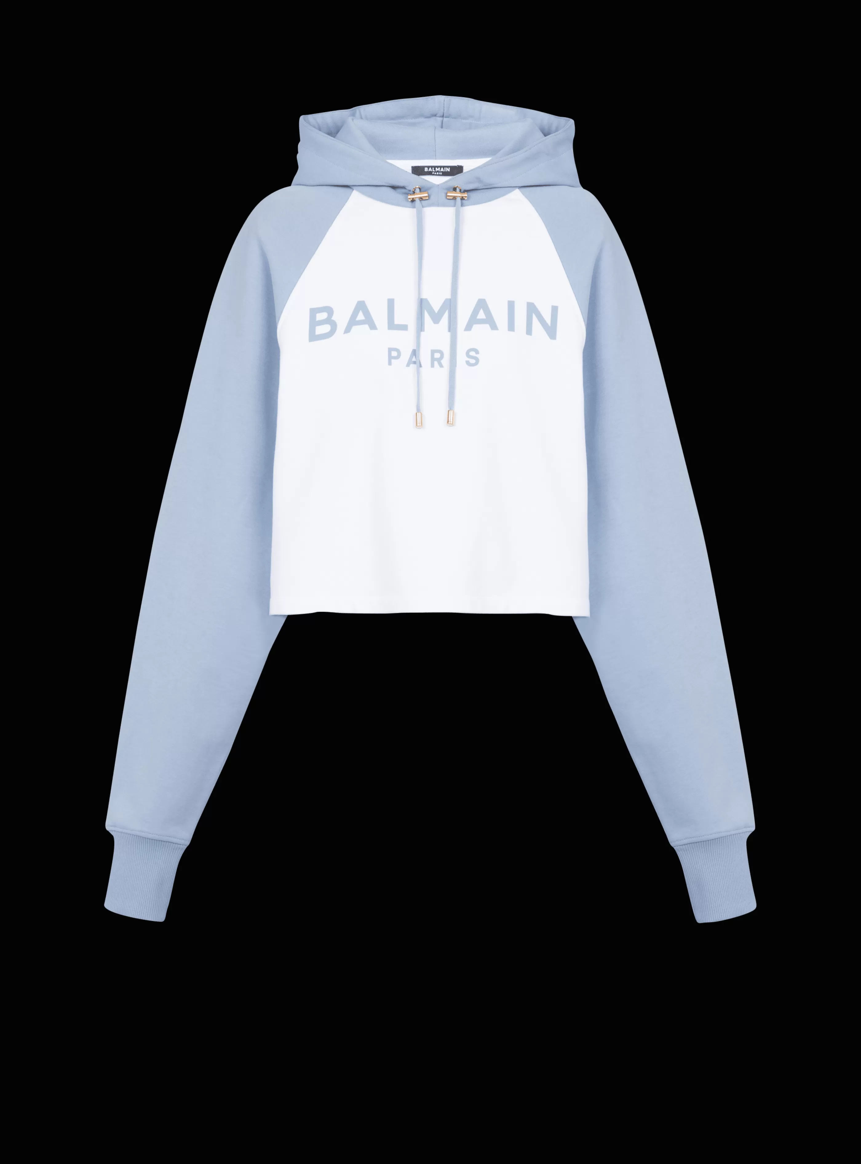 Balmain Felpe- Paris Hoodie blue