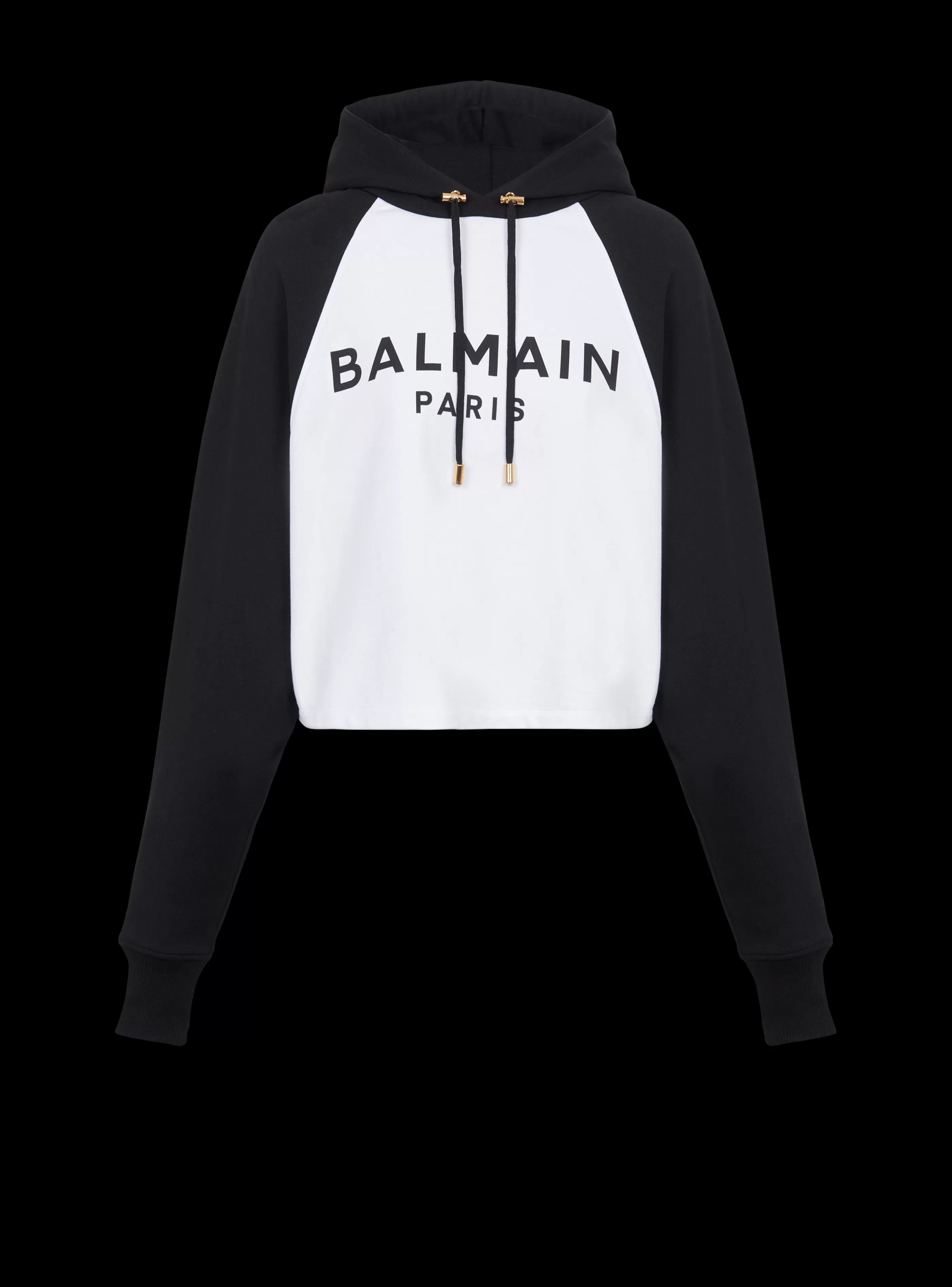 Balmain Felpe- Paris Hoodie black