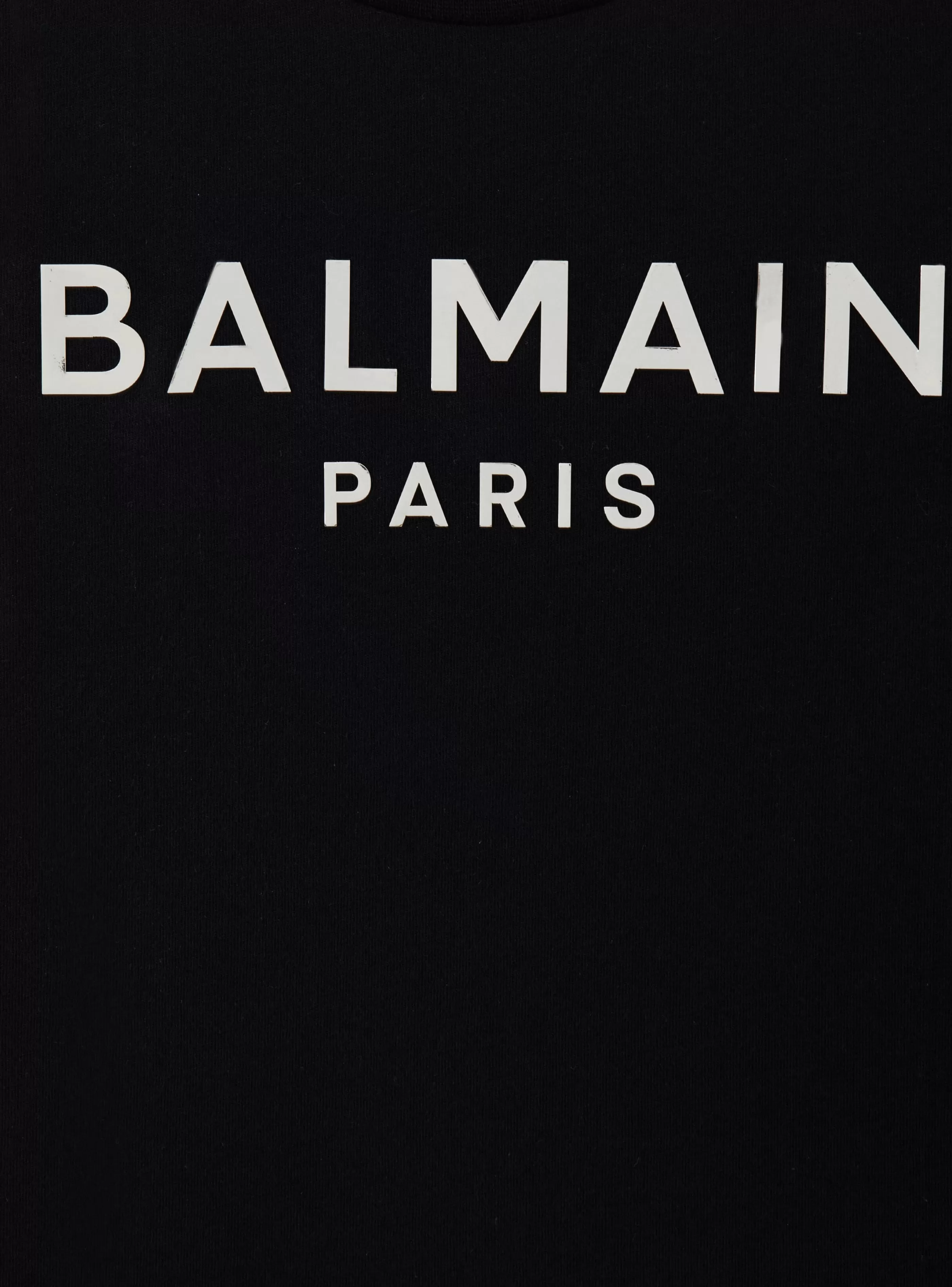 Balmain Bambino (4-10 Anni) | Bambina (4-10 Anni)- Paris Metal T-shirt black