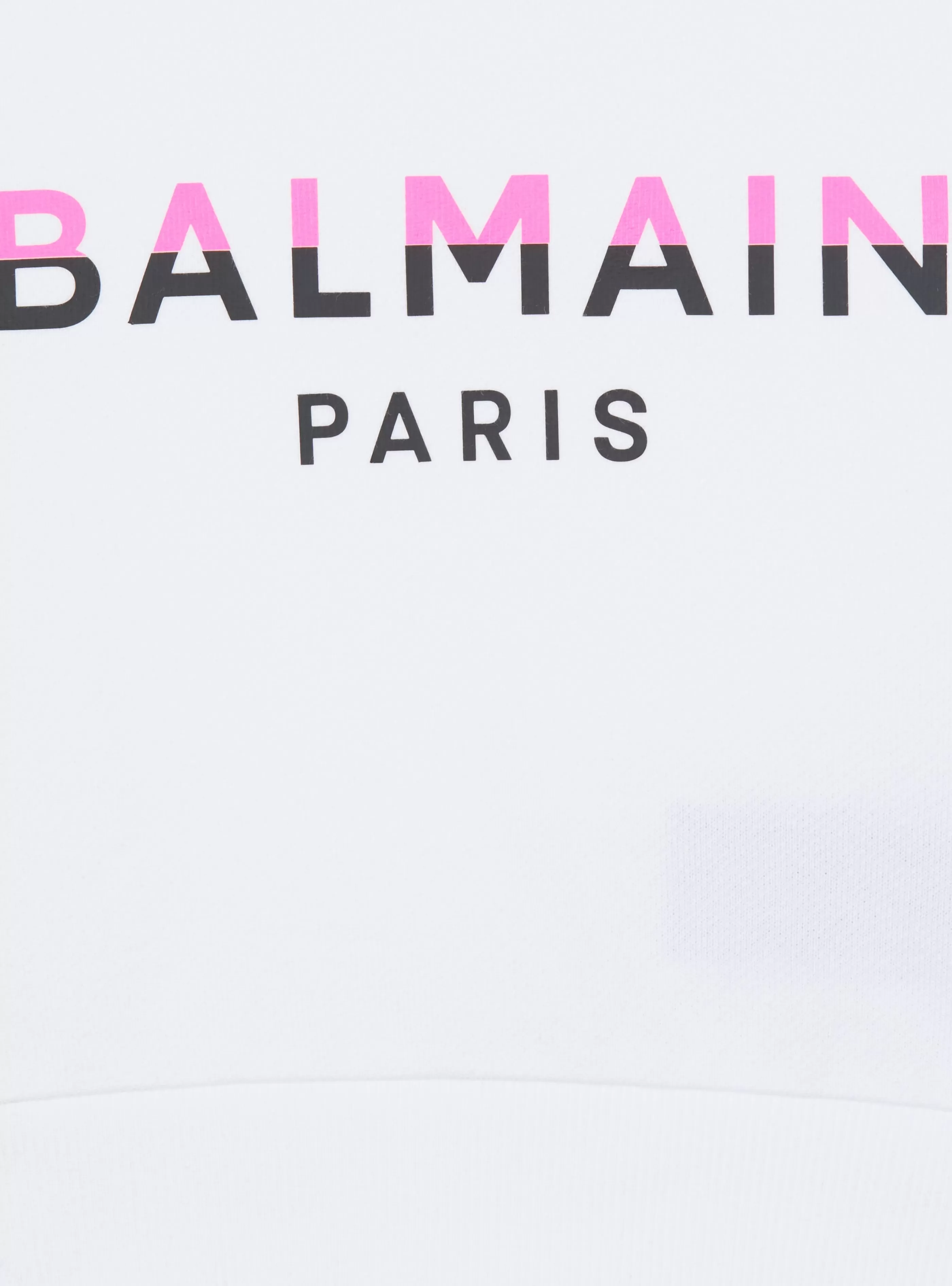 Balmain Bambino (4-10 Anni) | Bambina (4-10 Anni)- Paris Sweater white