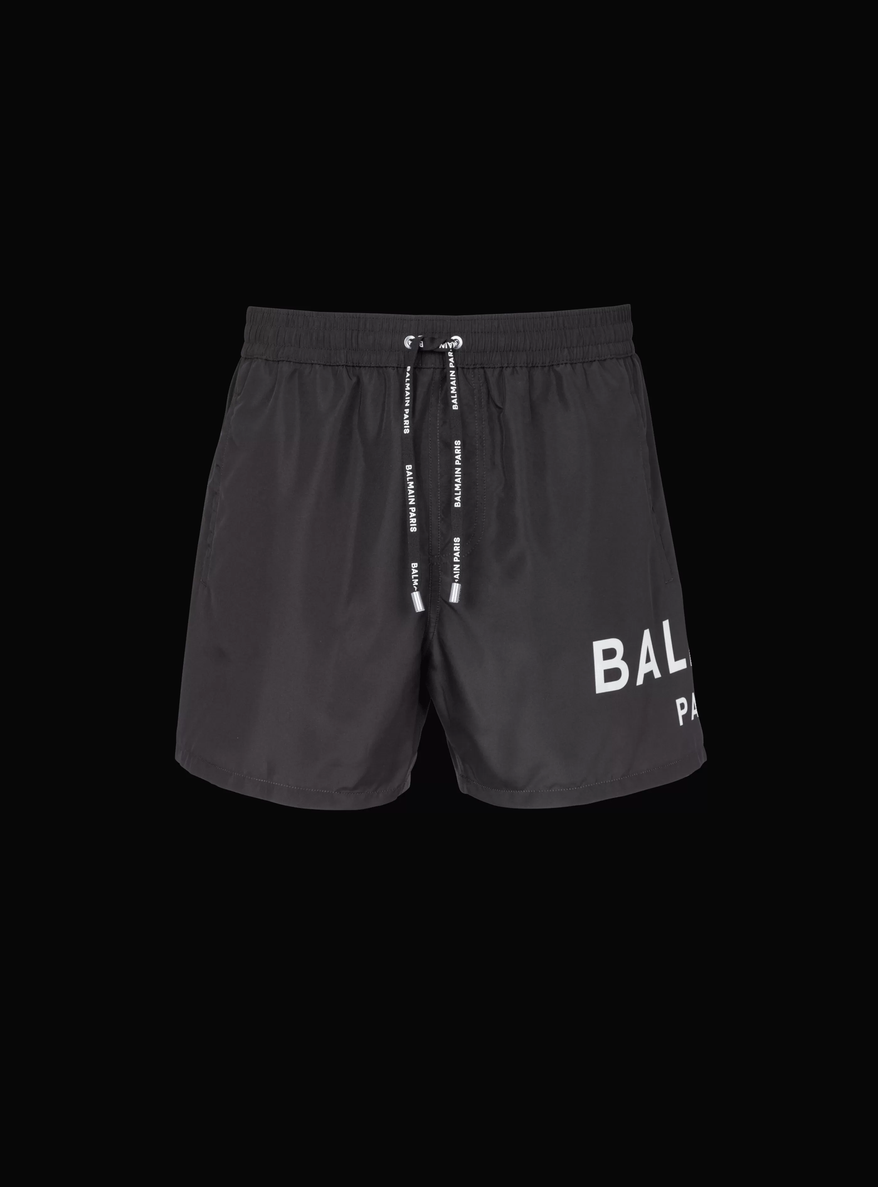 Balmain Costumi Da Bagno- Paris Swim Shorts black