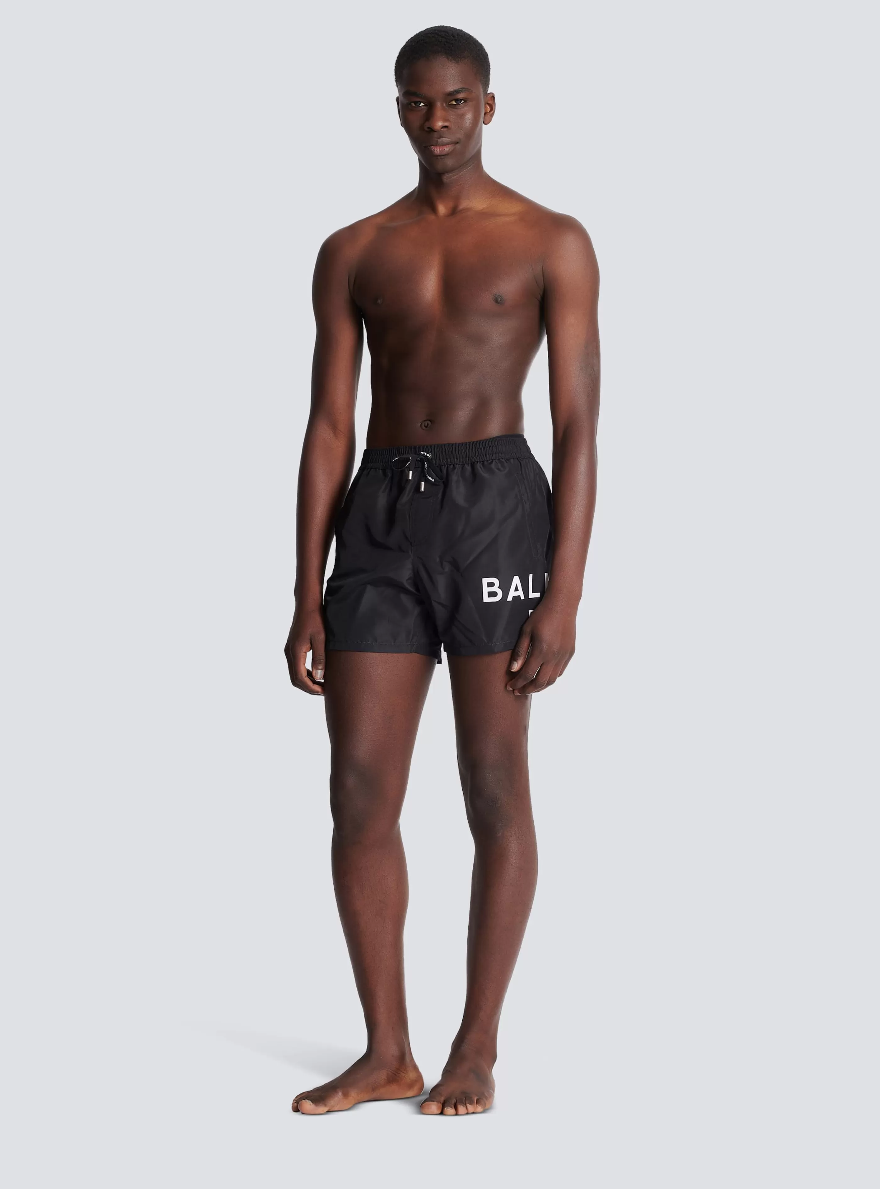 Balmain Costumi Da Bagno- Paris Swim Shorts black