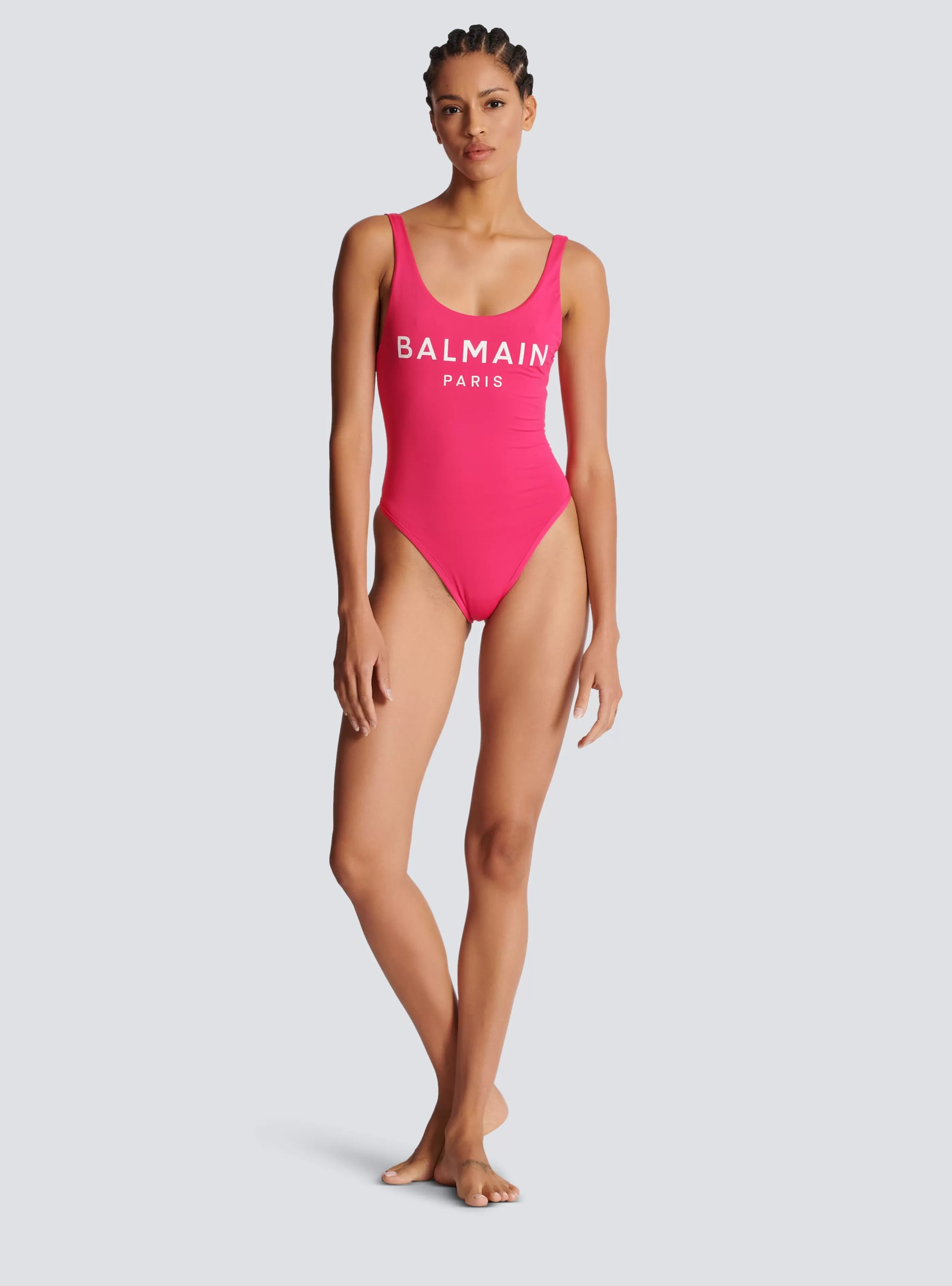 Balmain Costumi Da Bagno- Paris Swimsuit pink