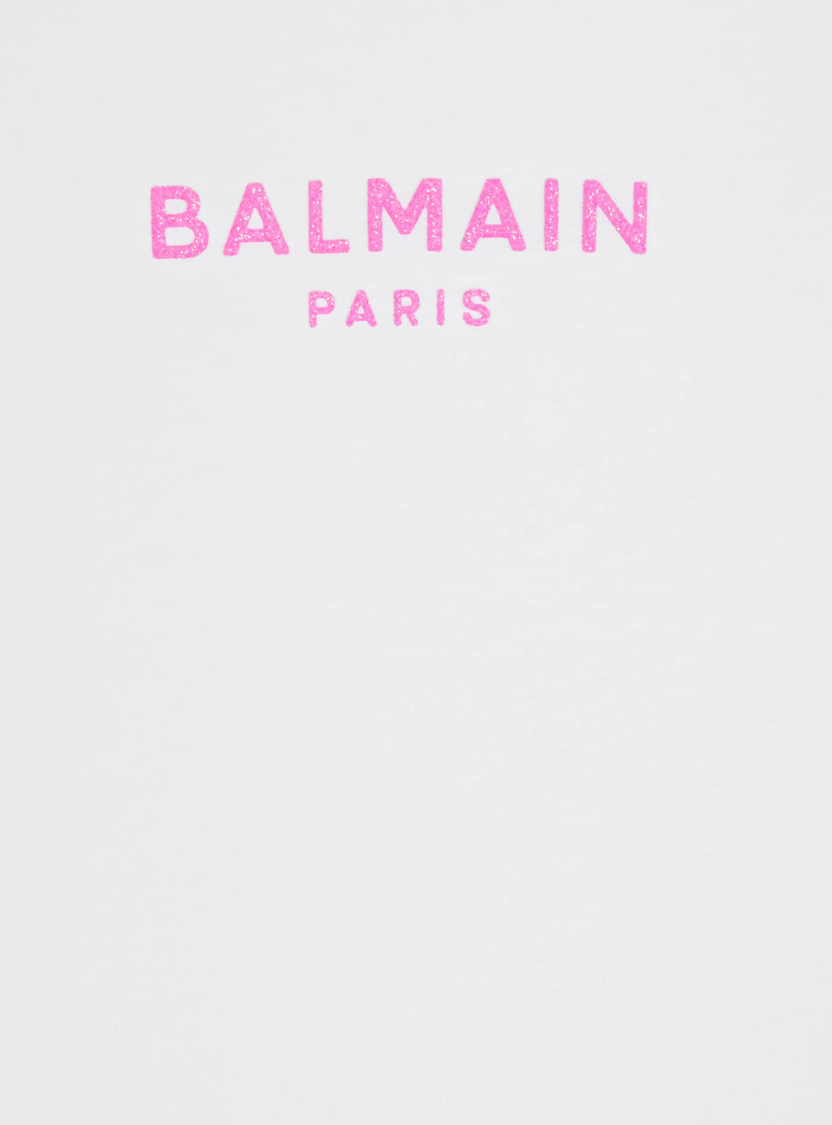 Balmain Bambina (4-10 Anni)- Paris Tank Top white