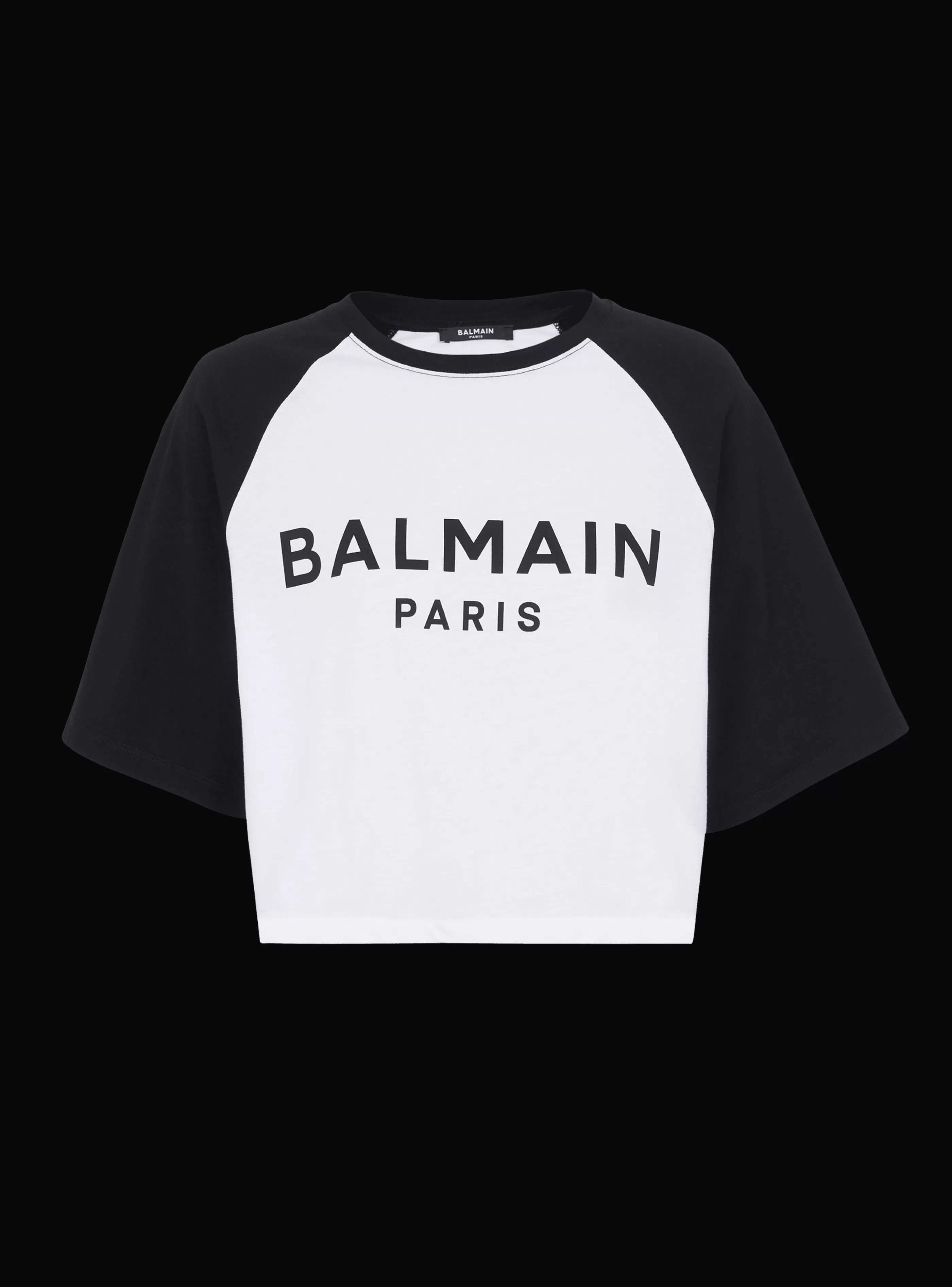 Balmain T-Shirt- Paris T-shirt black