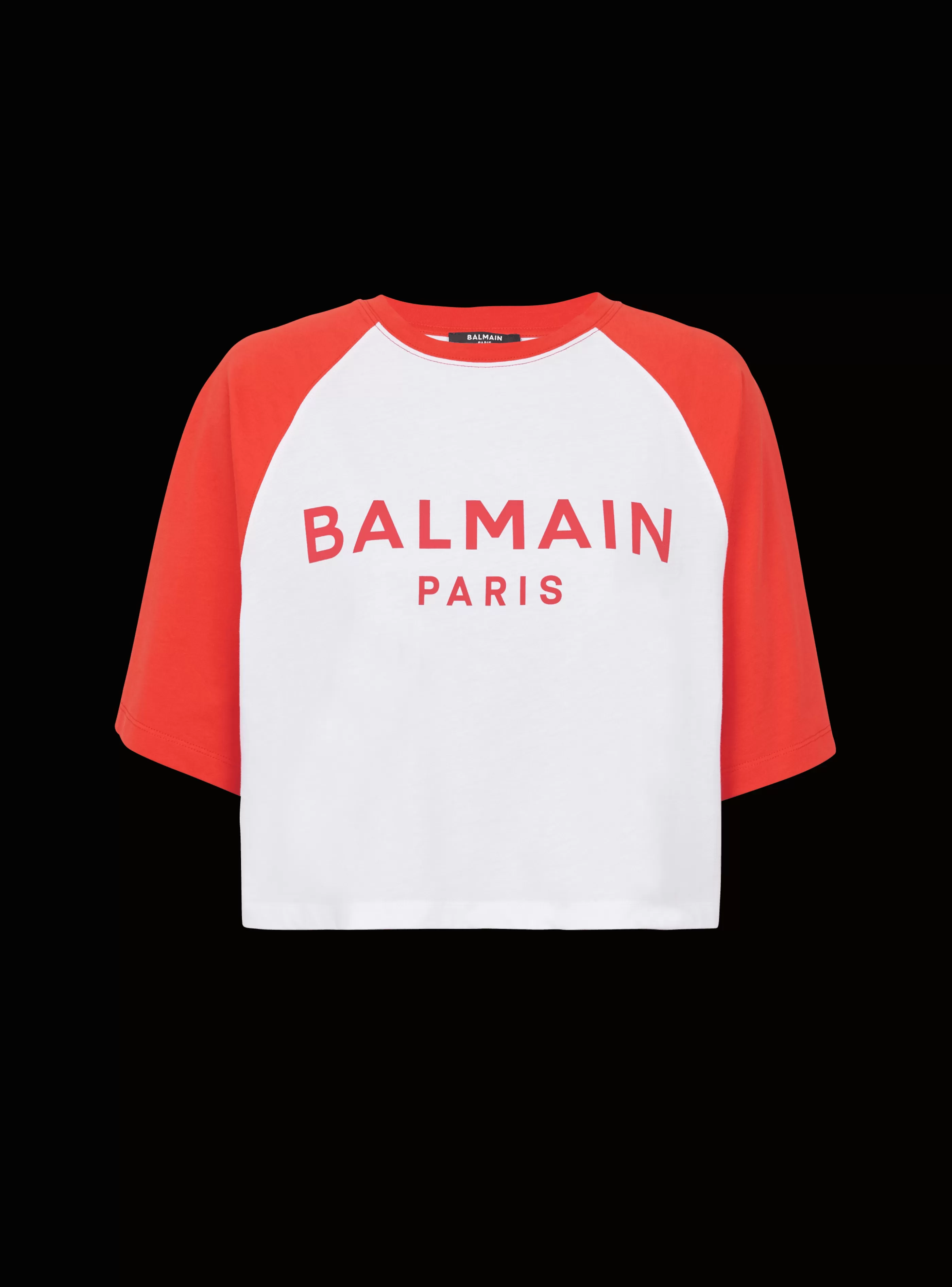 Balmain T-Shirt- Paris T-shirt red