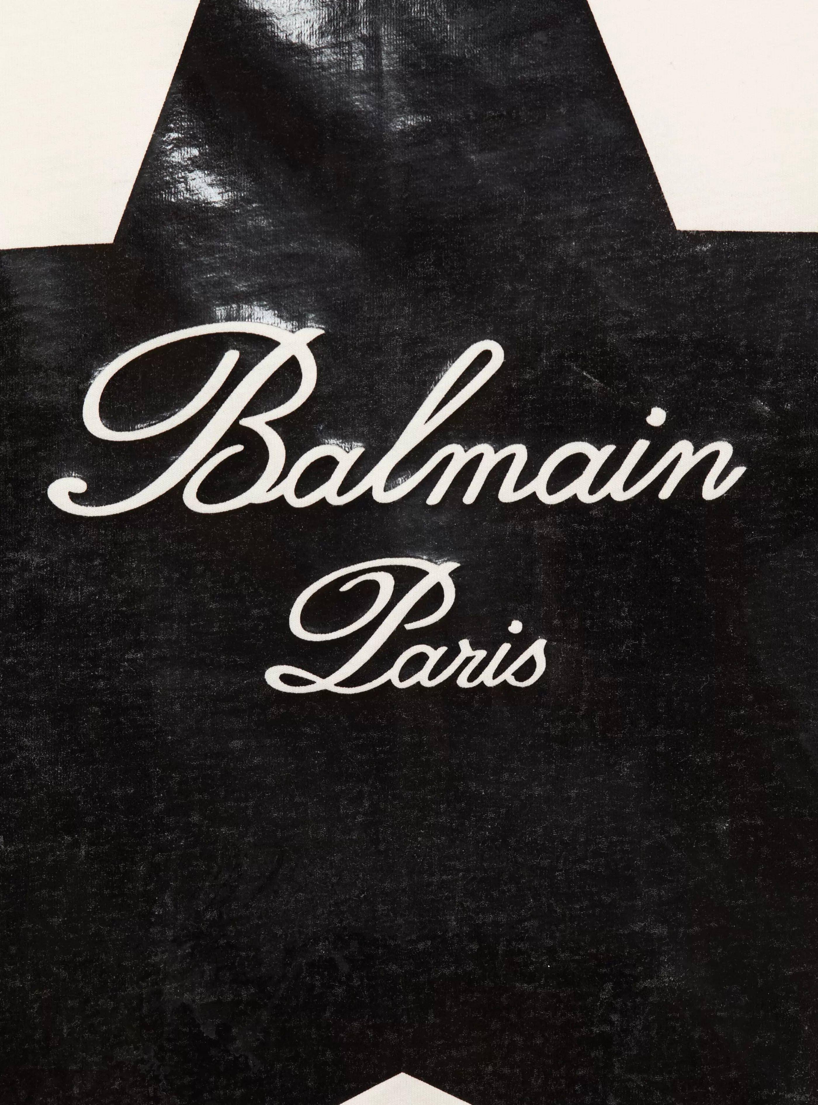 Balmain Neonati (1-9 Mesi)- Signature Stars T-shirt white