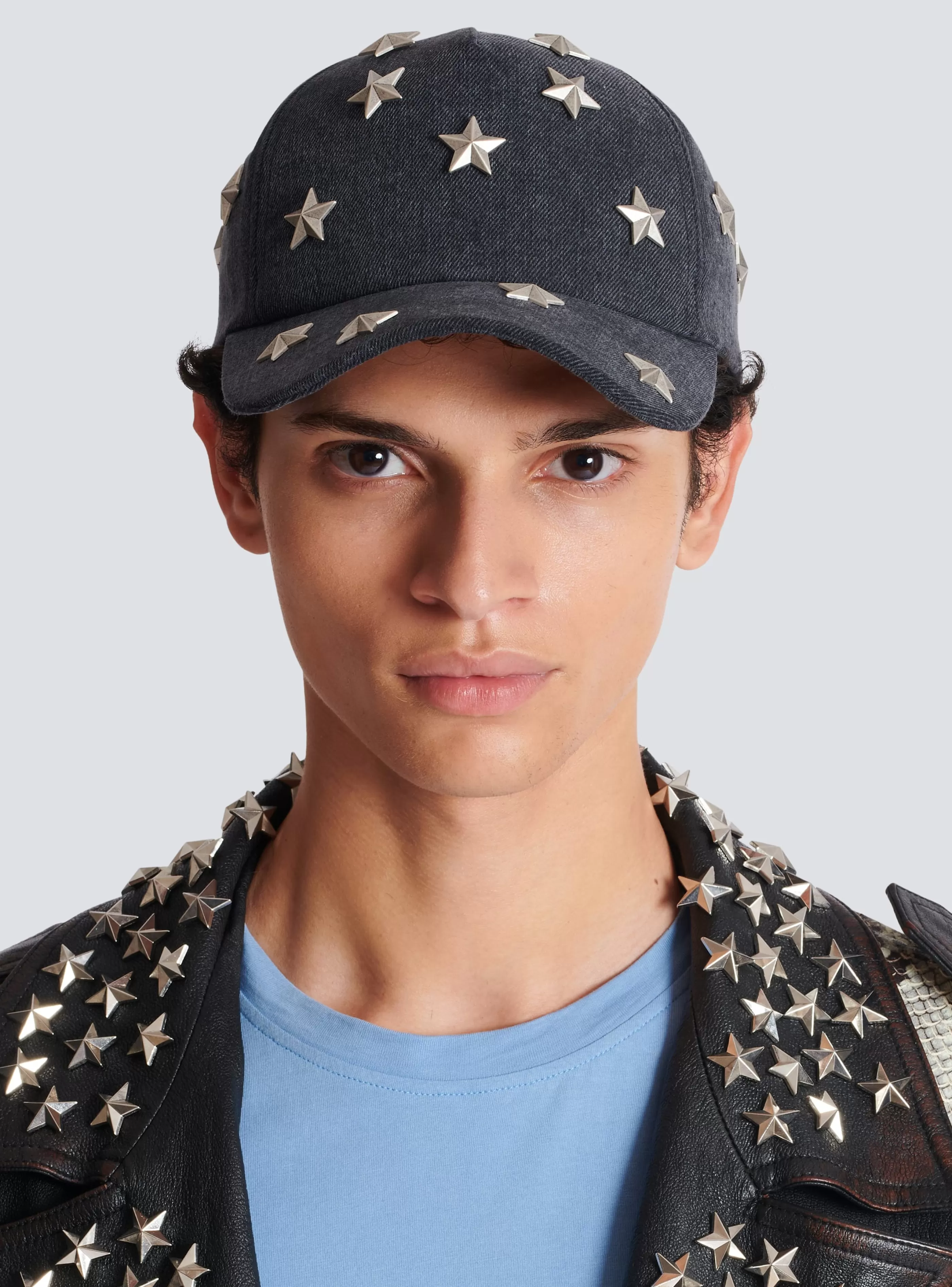 Balmain Cappelli- Stars Cap grey