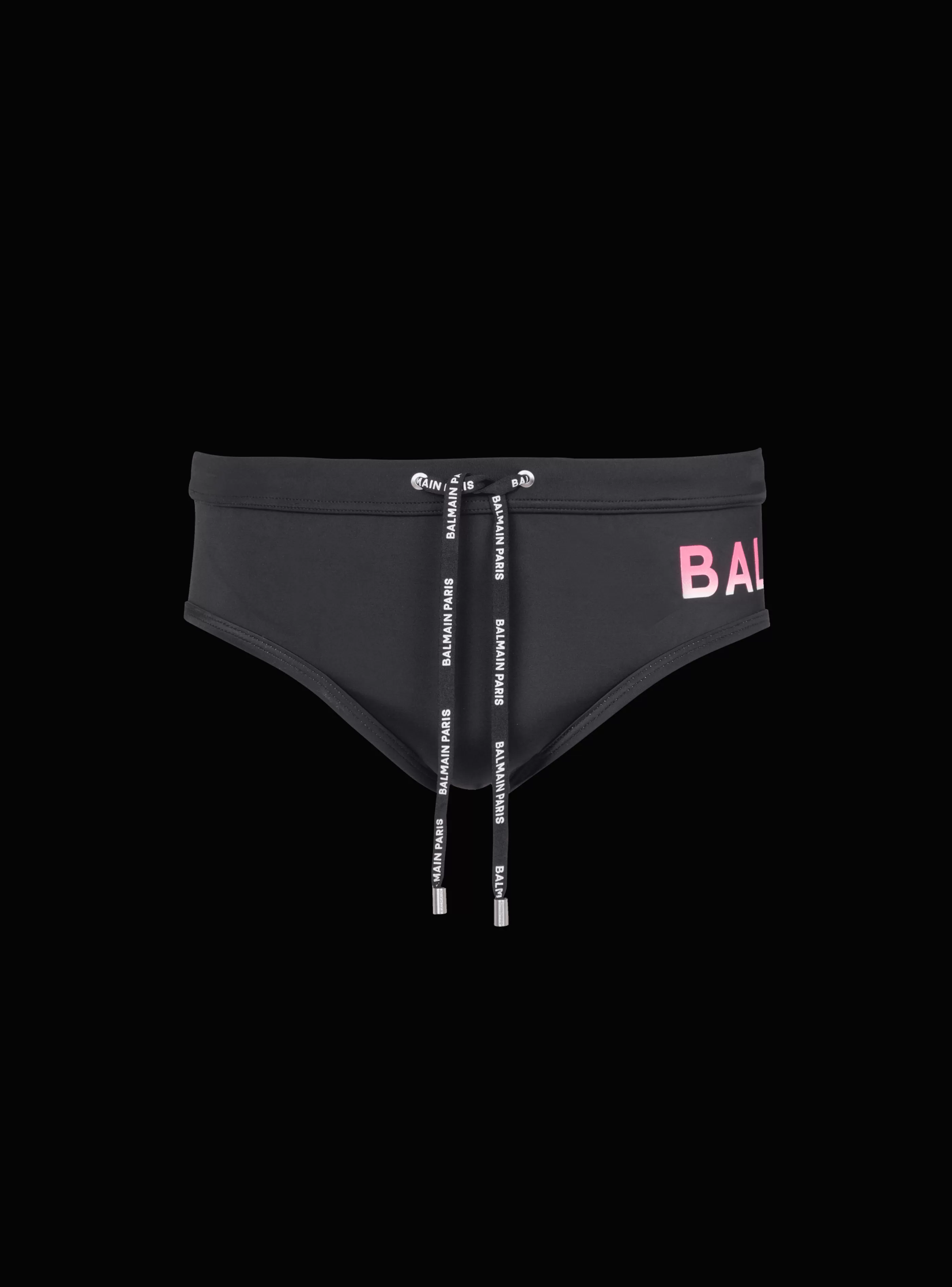 Balmain Costumi Da Bagno- Swim Bottoms black