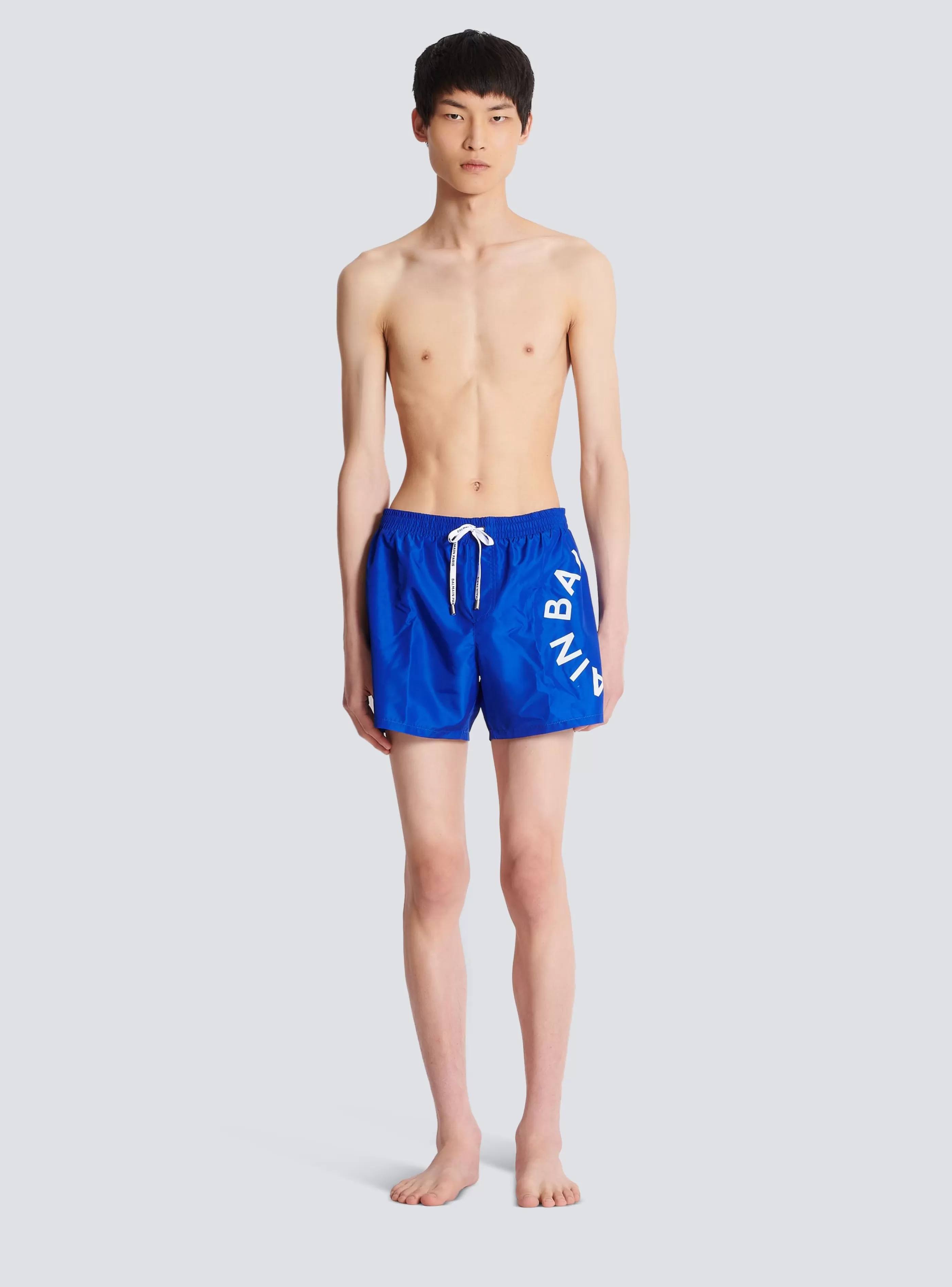 Balmain Costumi Da Bagno- Swim Shorts blue