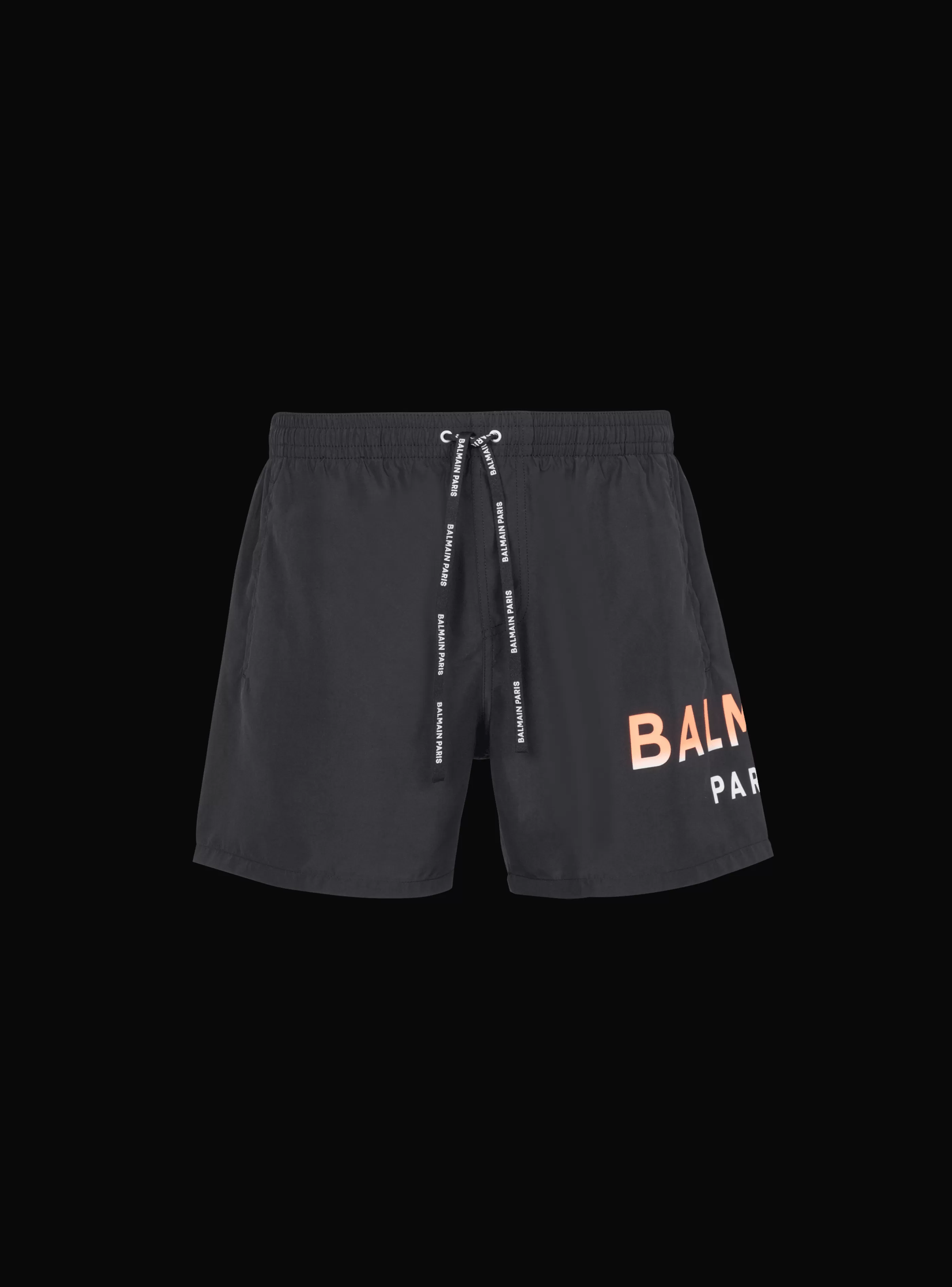 Balmain Costumi Da Bagno- Swim Shorts black