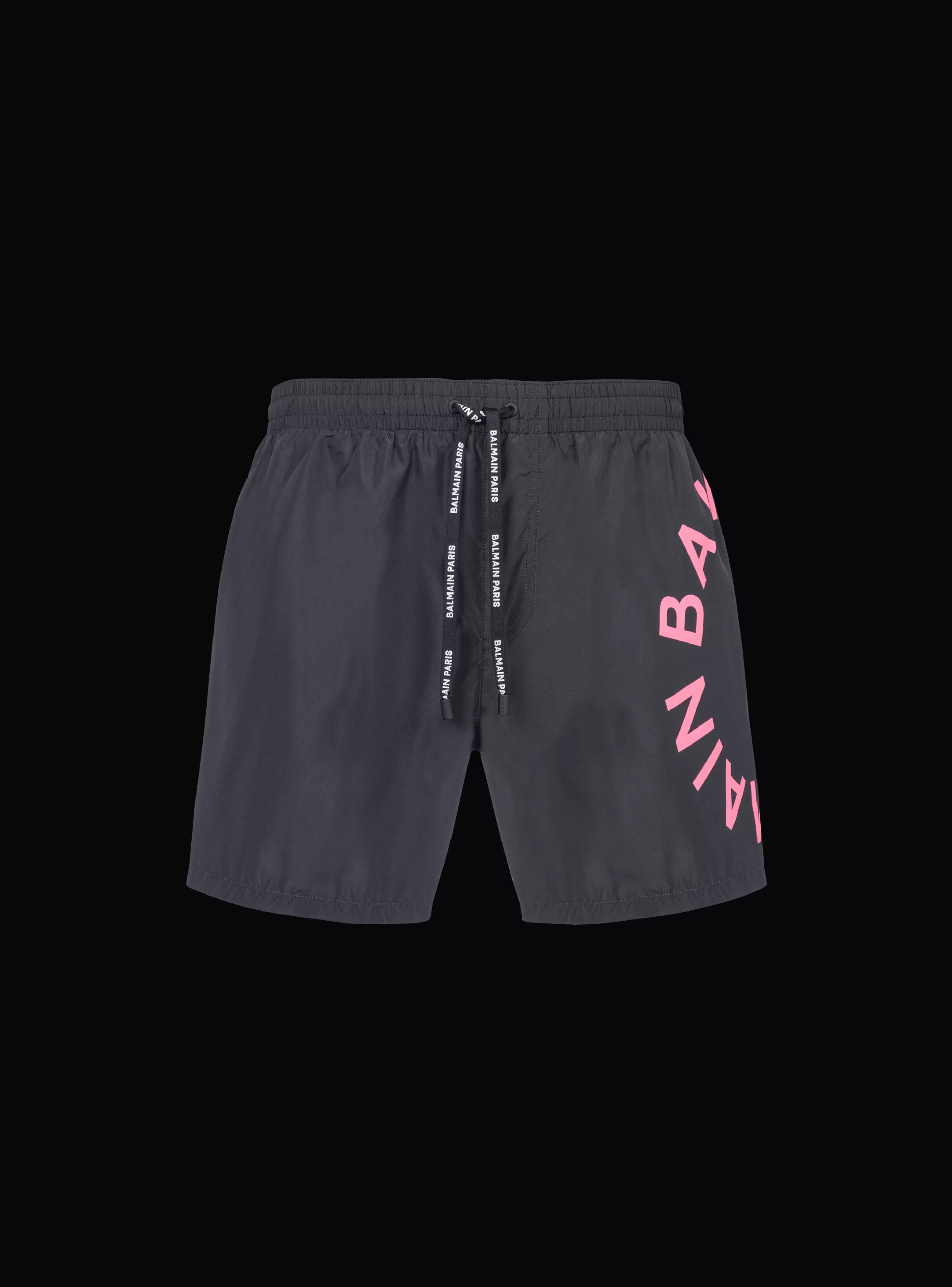 Balmain Costumi Da Bagno- Swim Shorts pink