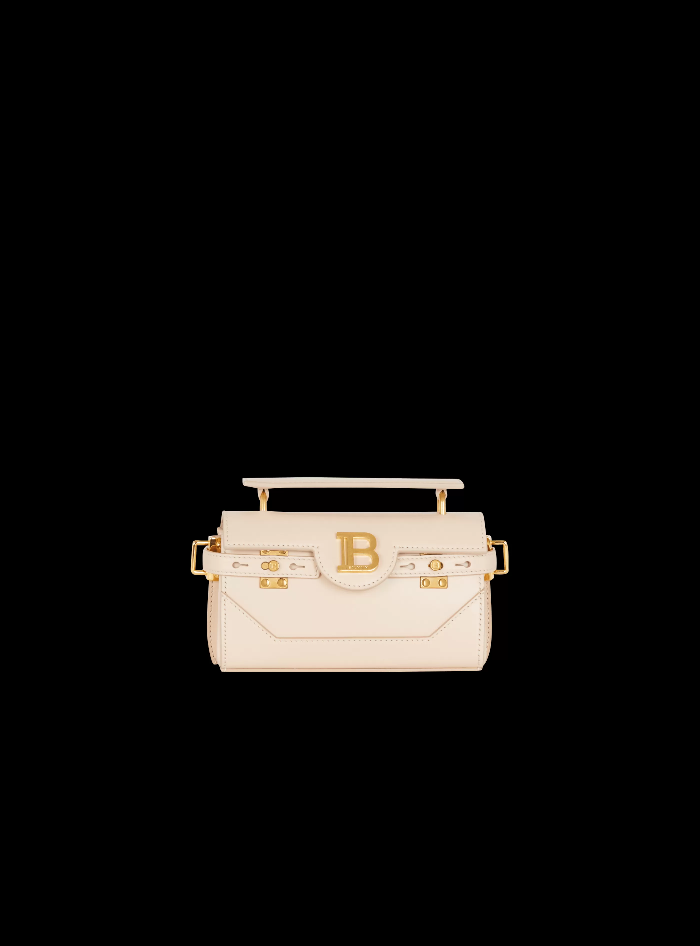 Balmain Borse Mini | Borse A Spalla-B-Buzz 19 Leather Bag beige