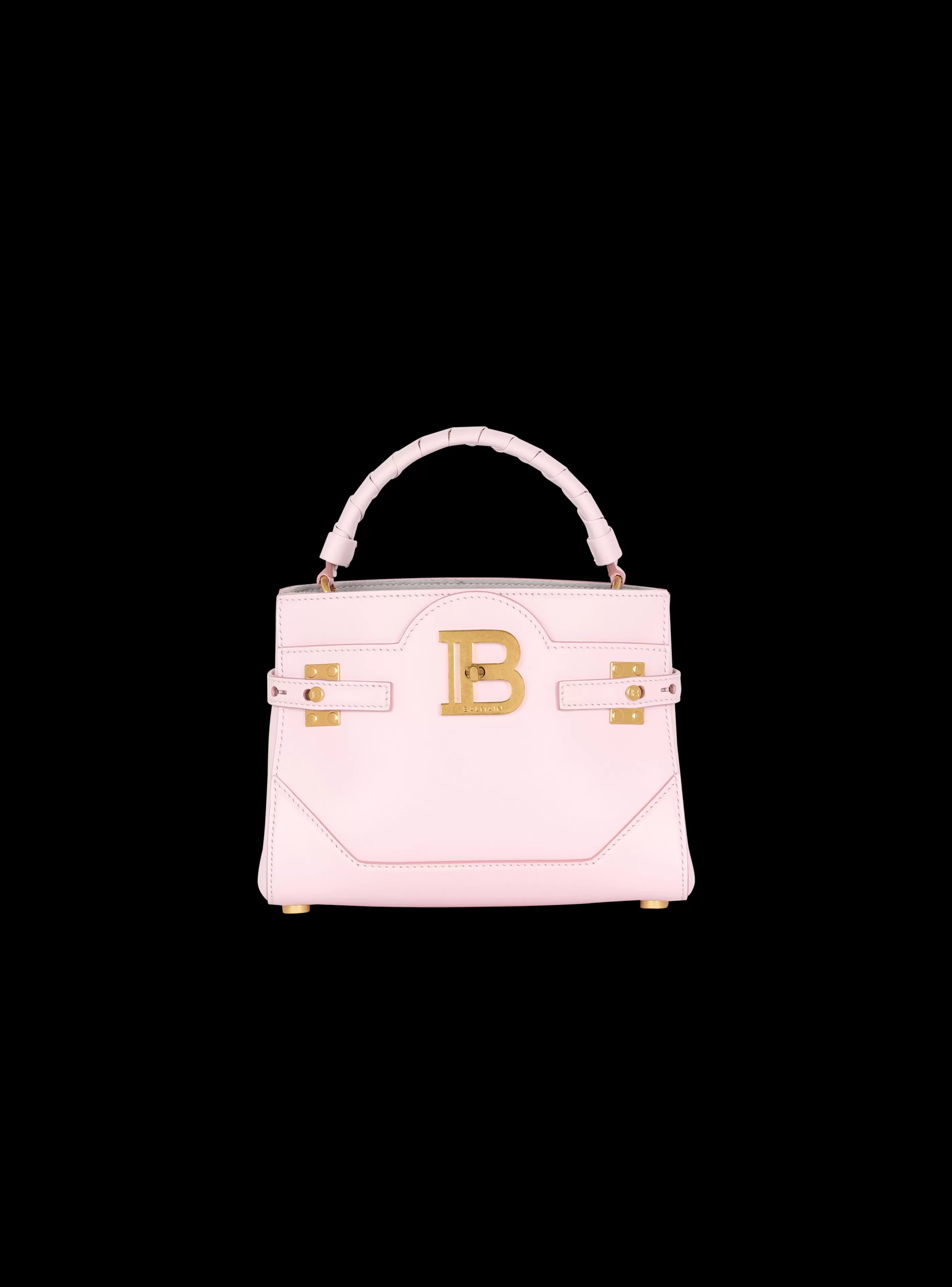 Balmain Borse A Spalla | Borse A Tracolla-B-Buzz 22 Leather Top-handle Bag pink