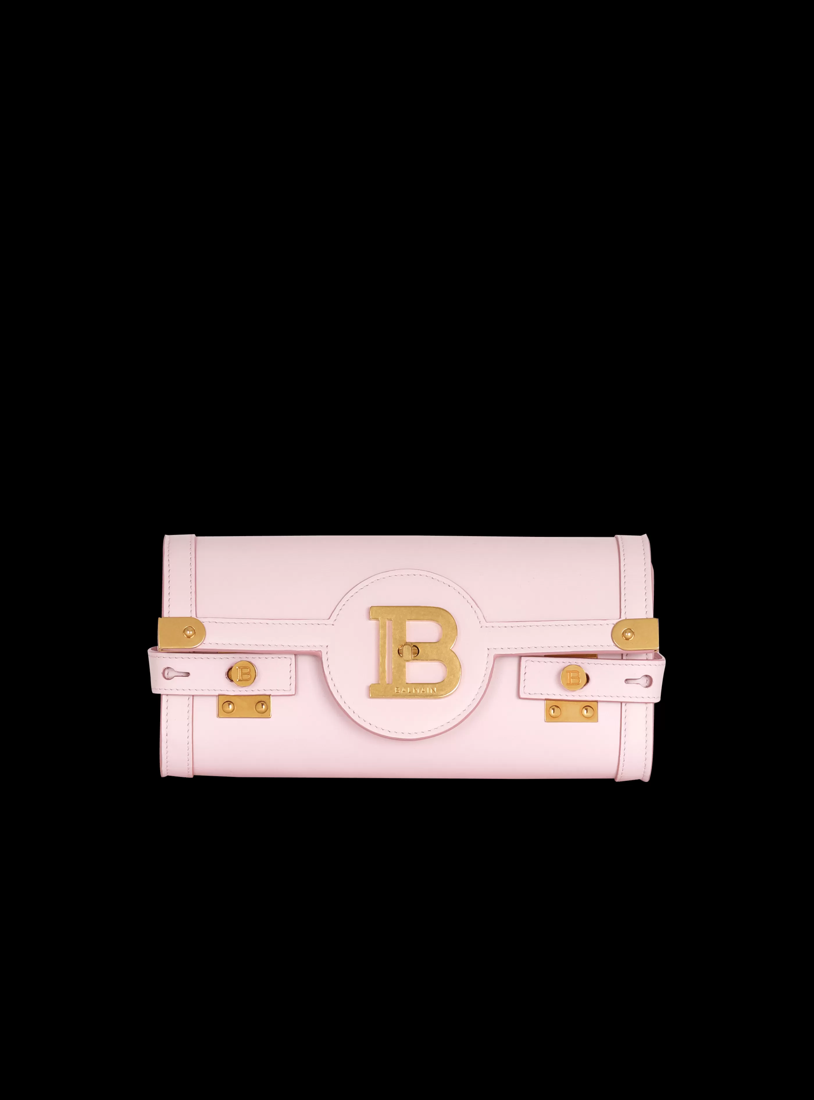 Balmain Borse A Spalla | Borse A Mano-B-Buzz 23 Leather Clutch pink