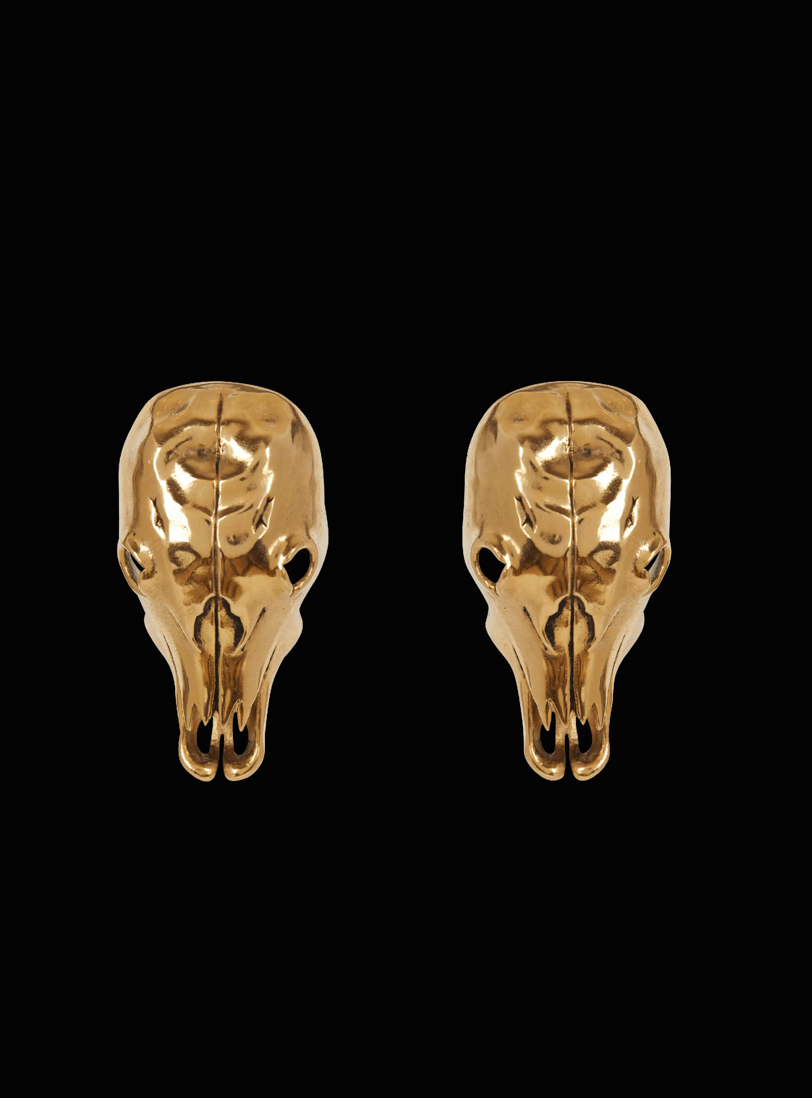 Balmain Gioielli Moda | Gioielli Moda-Buffalo Skull Earrings gold