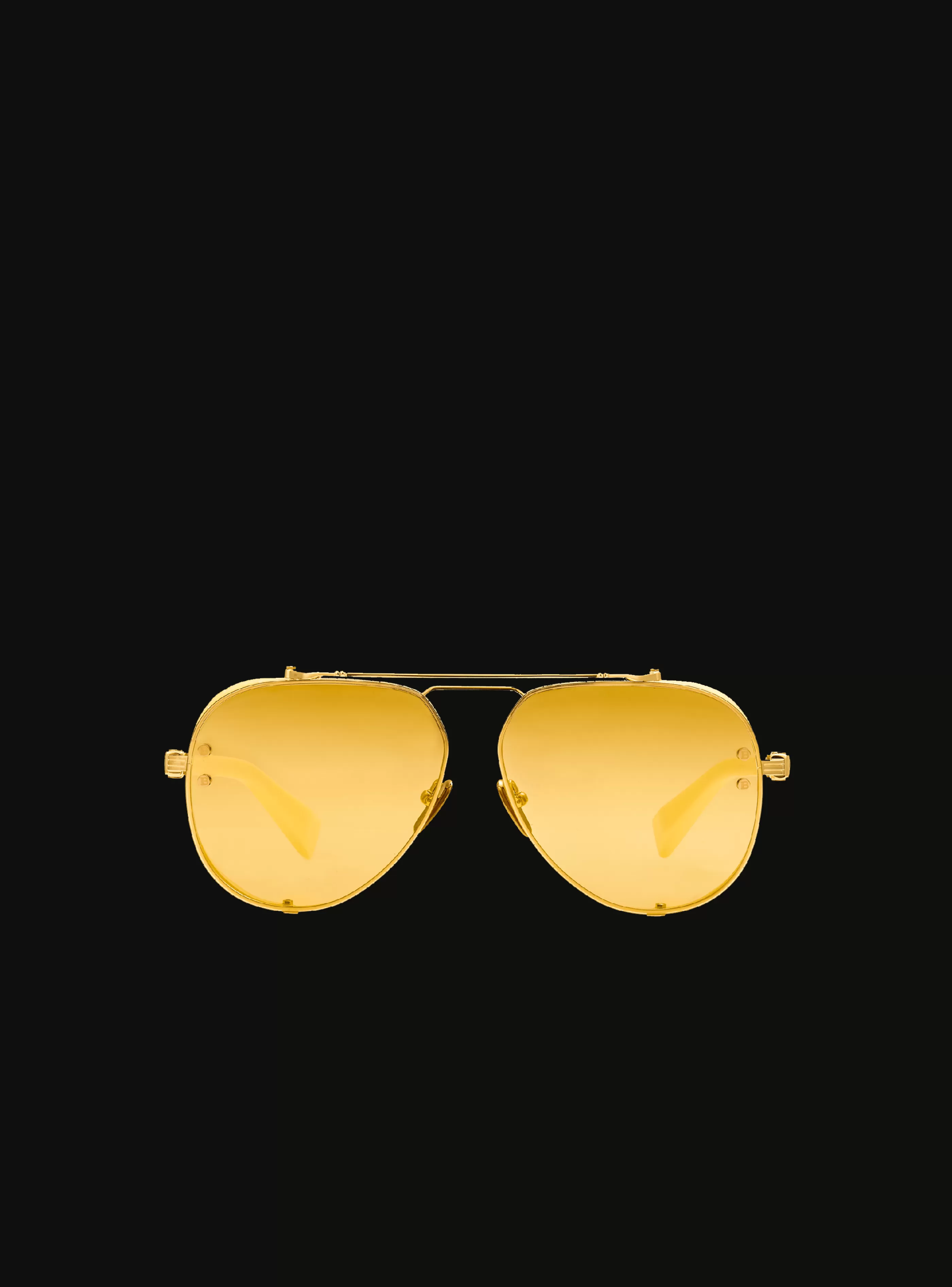 Balmain Occhiali | Occhiali-Capitaine Sunglasses gold