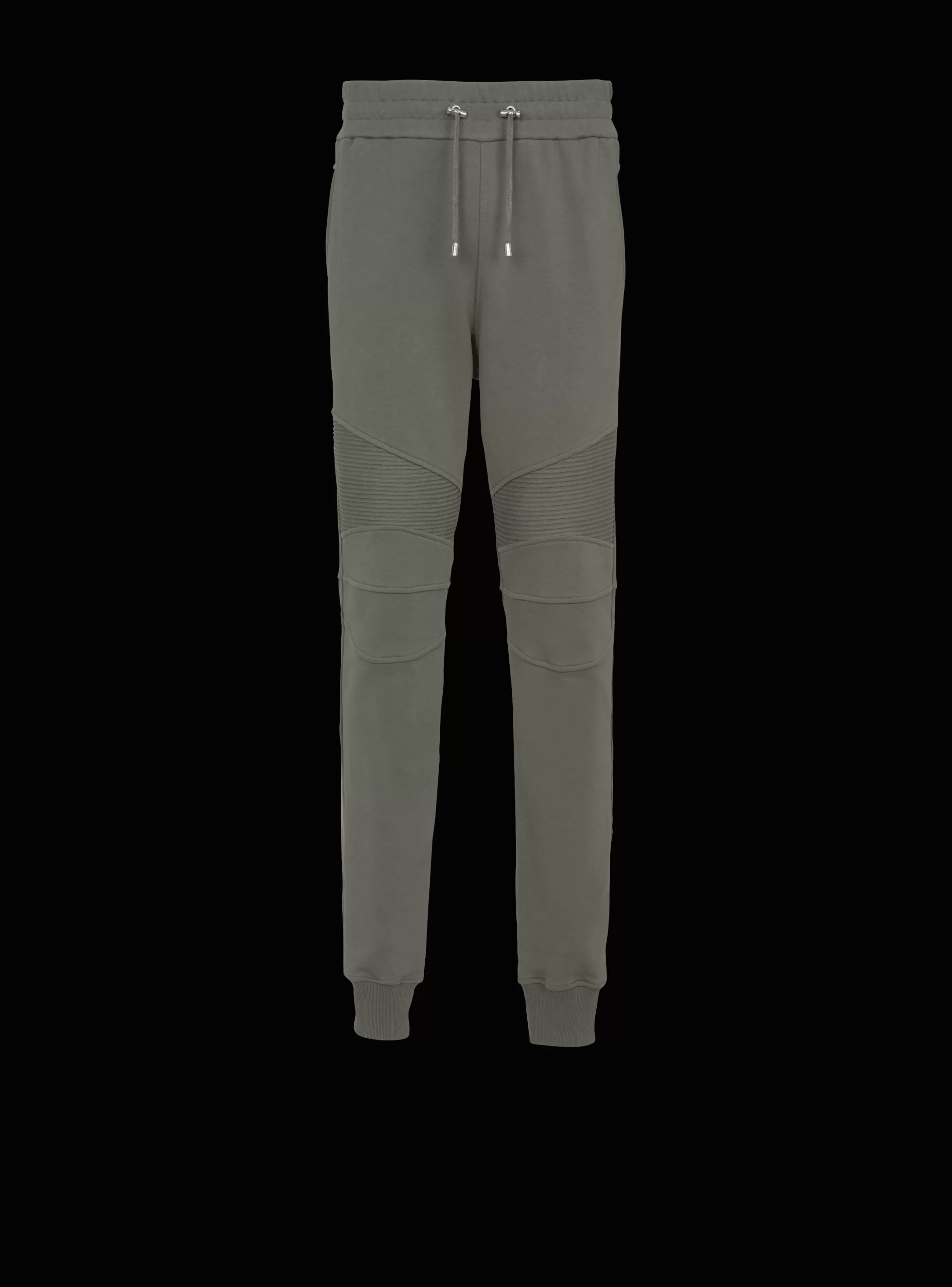 Balmain Abbigliamento Sportivo | Pantaloni E Pantaloncini-Flocked Paris Joggers khaki