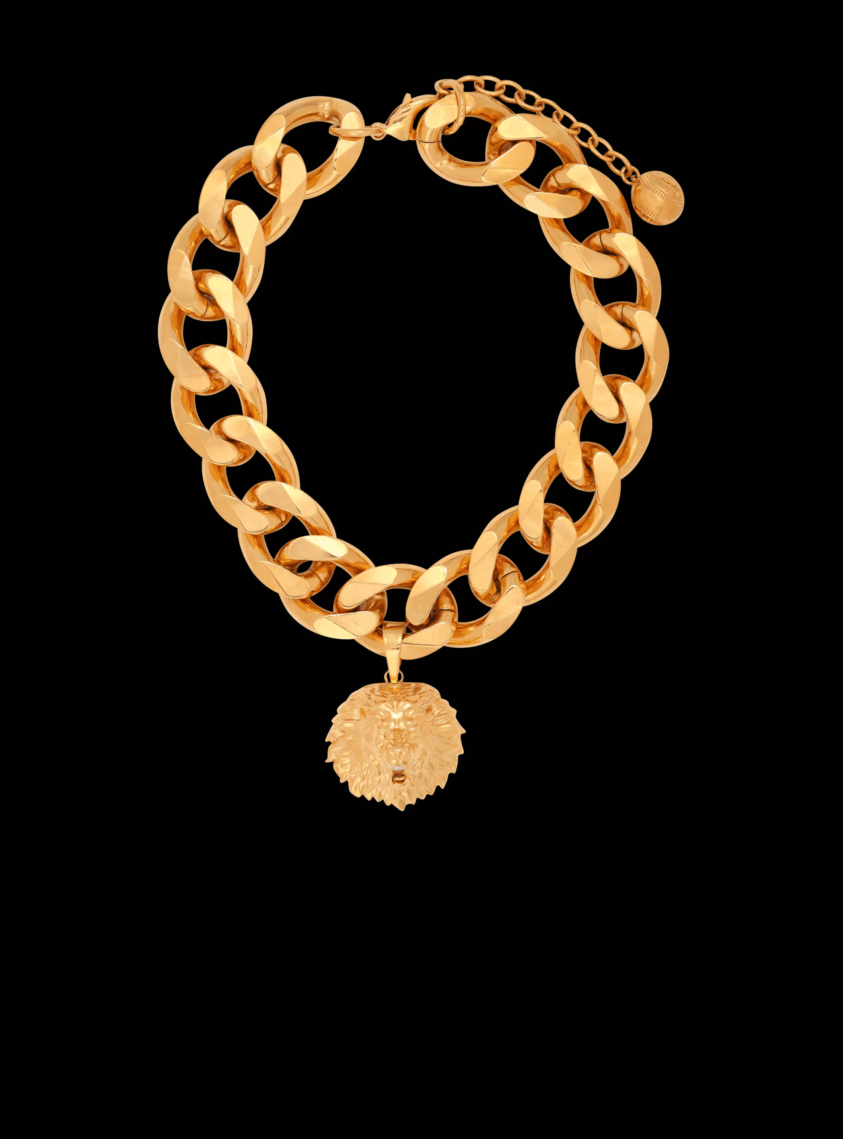 Balmain Gioielli Moda-Lion Necklace gold