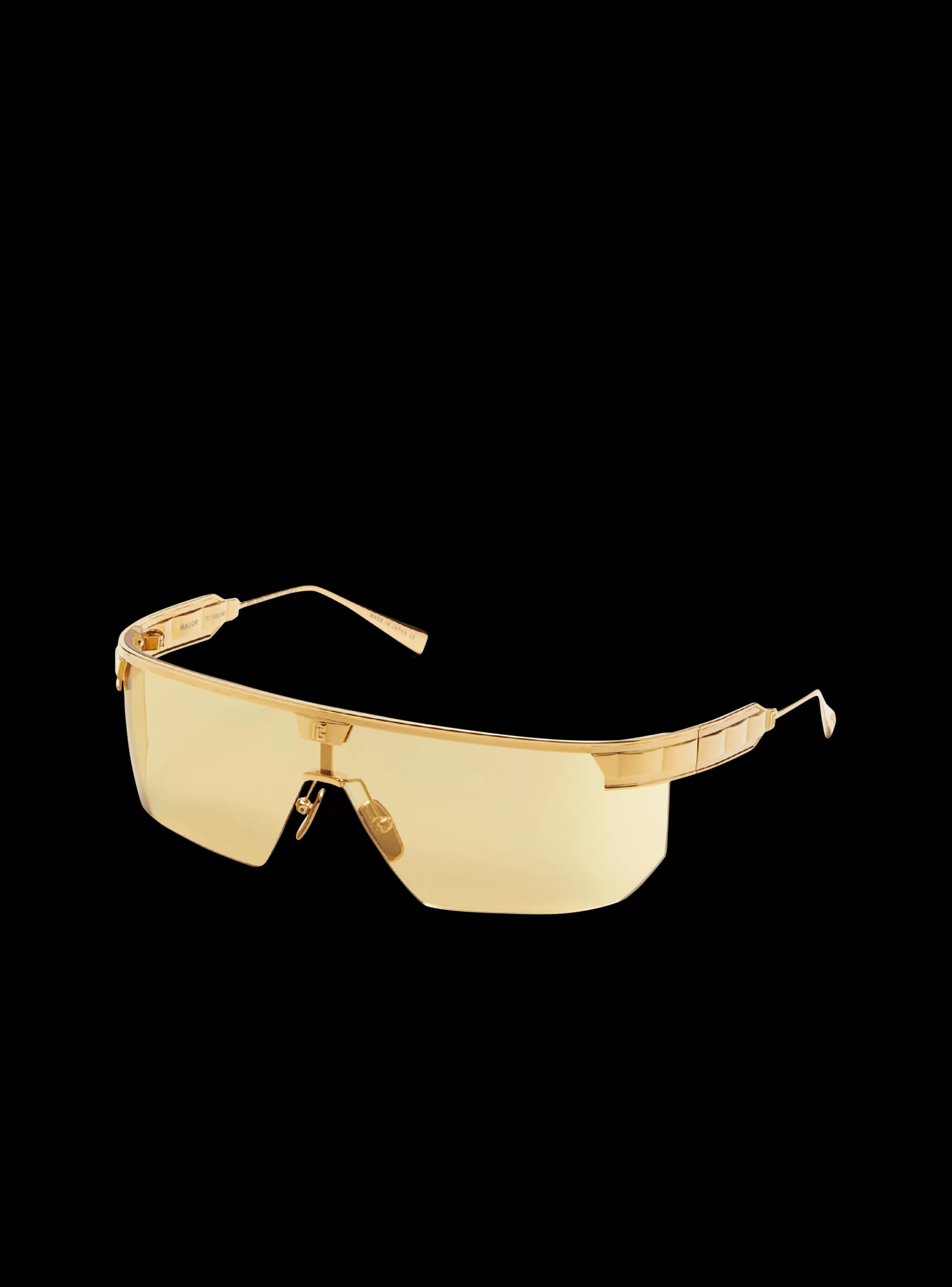 Balmain Uomo | Occhiali-Major Sunglasses yellow