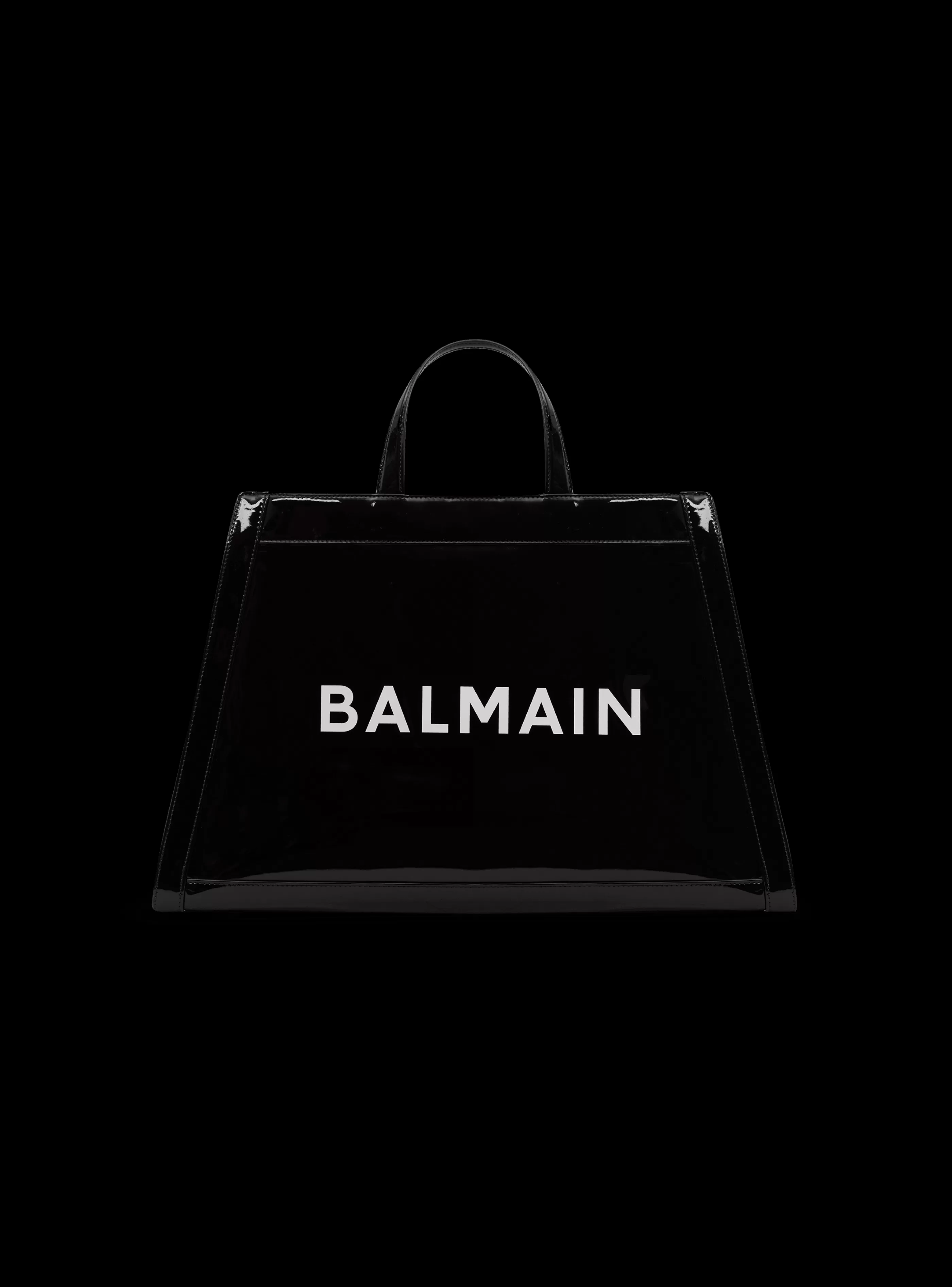 Balmain Shopper | Borse A Spalla-Olivier's Cabas In Vinyl black