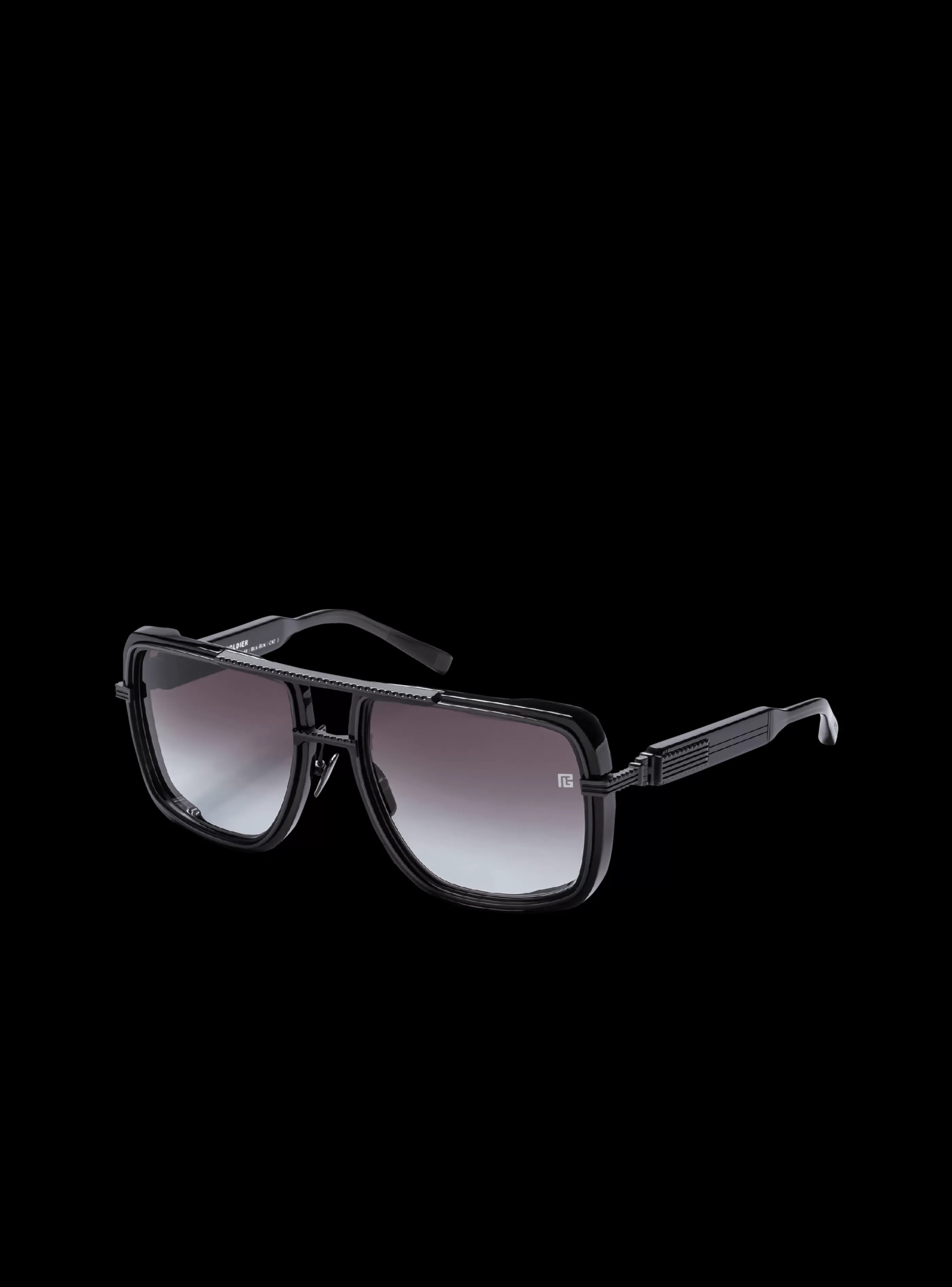 Balmain Uomo | Donna-Soldier Sunglasses black