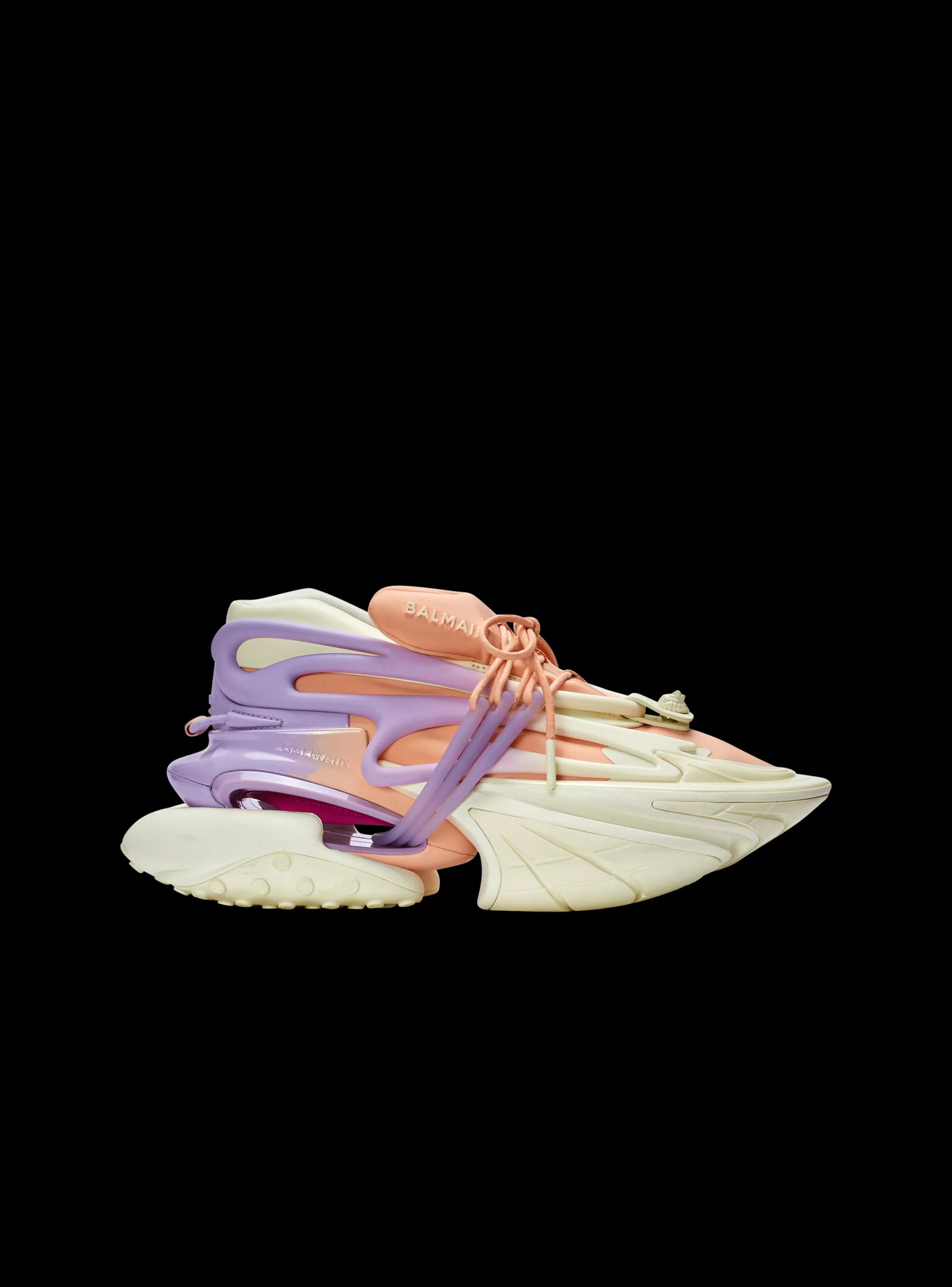 Balmain Donna | Sneakers-Unicorn Low-top Trainers In Neoprene And Calfskin multicolor