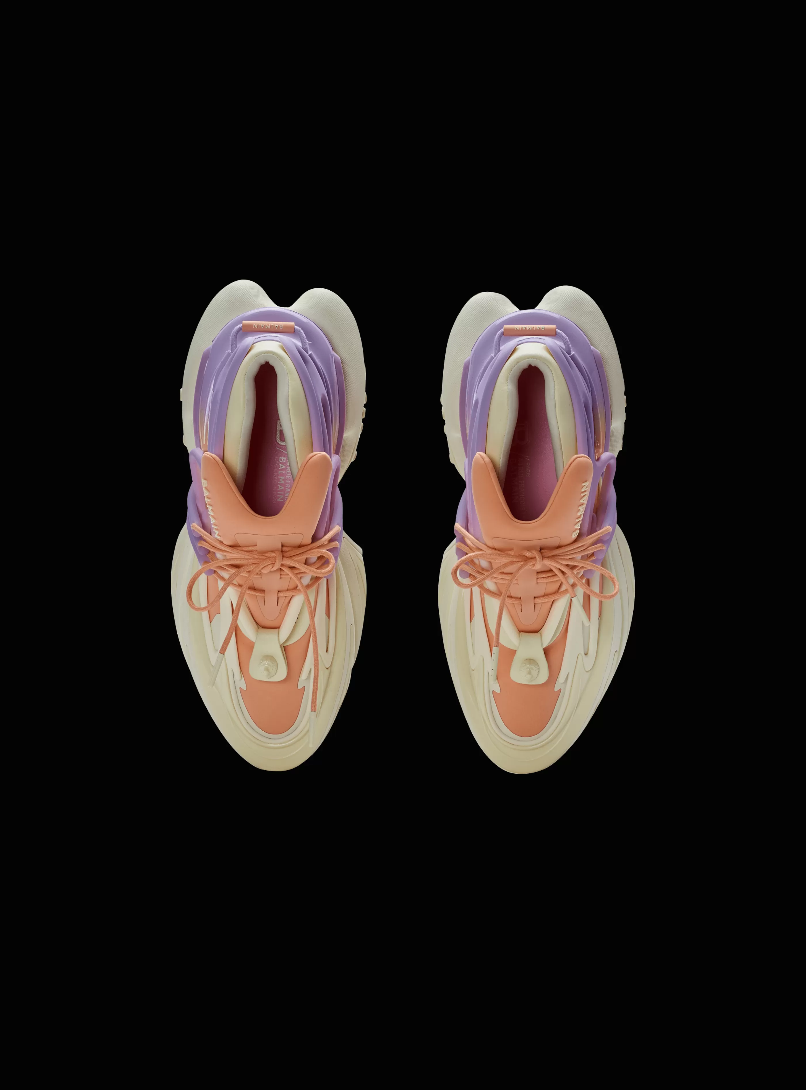 Balmain Donna | Sneakers-Unicorn Low-top Trainers In Neoprene And Calfskin multicolor