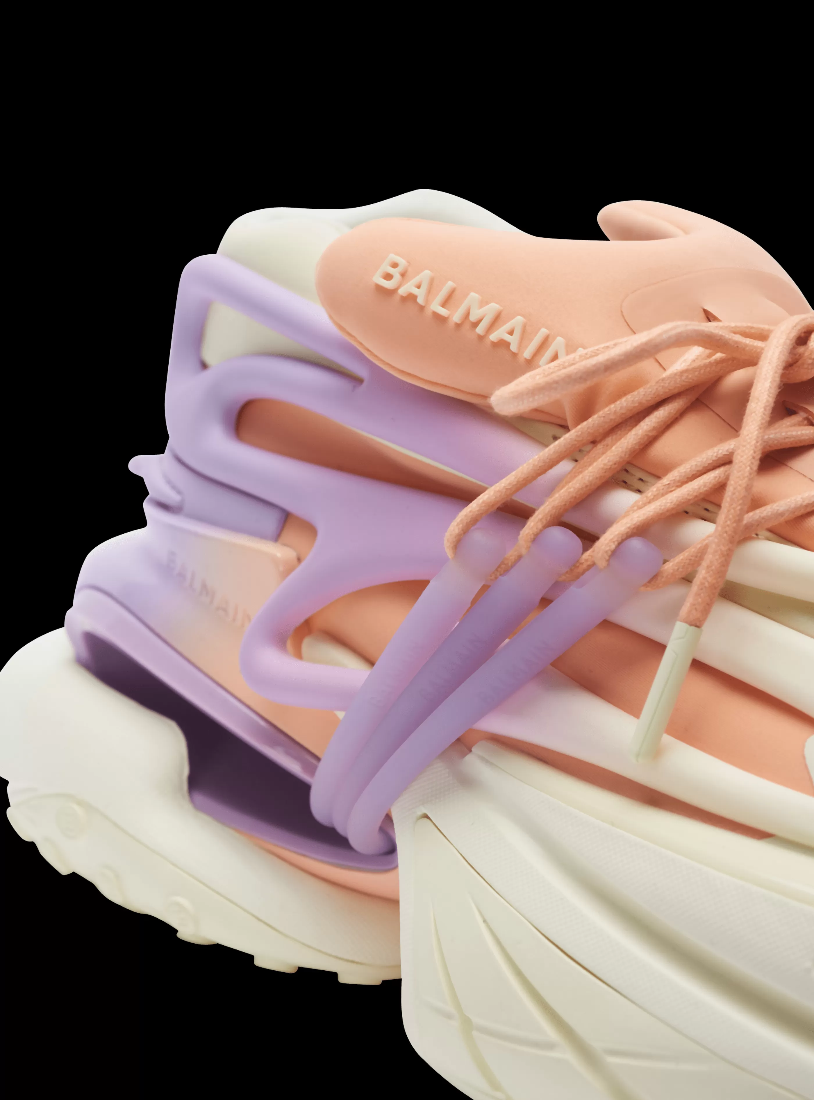 Balmain Donna | Sneakers-Unicorn Low-top Trainers In Neoprene And Calfskin multicolor