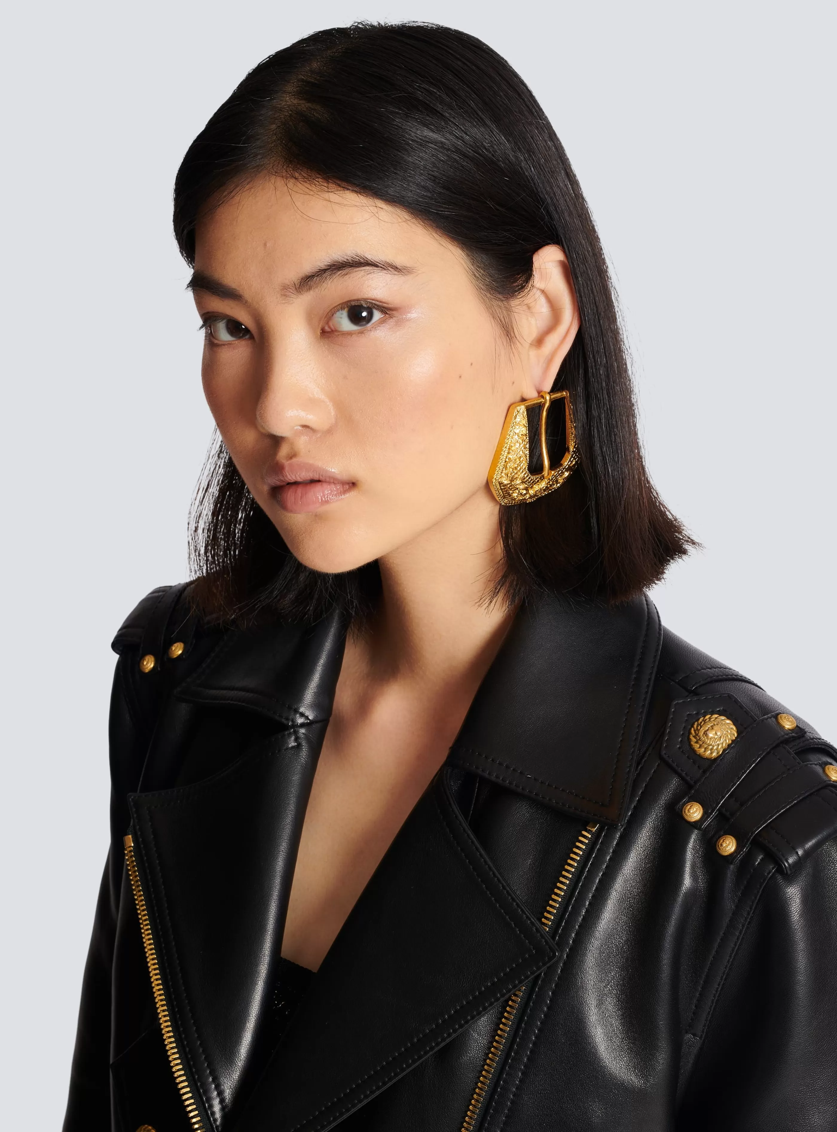 Balmain Gioielli Moda-Western Earrings gold